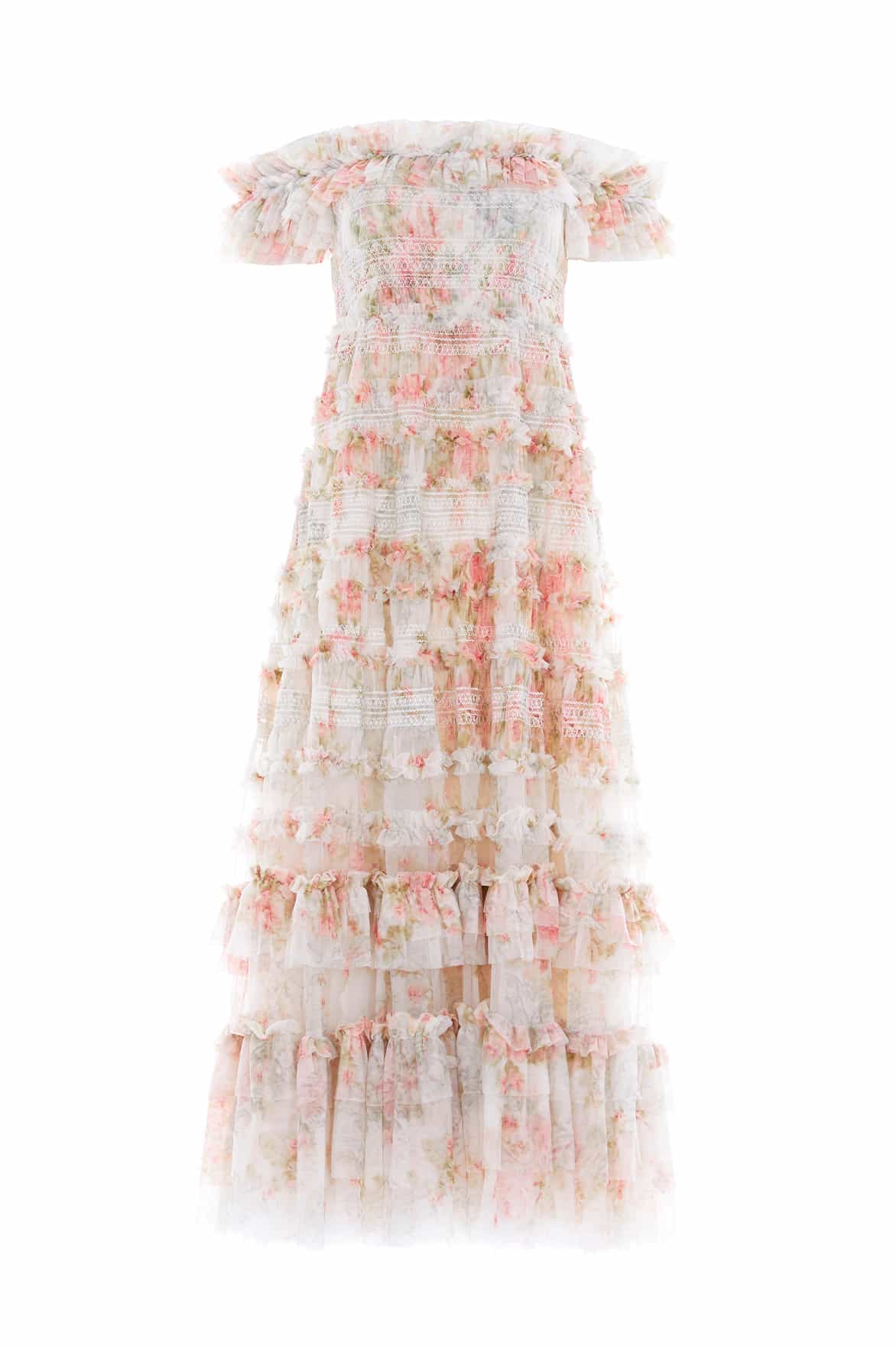 Madame Rose Elodie Off-Shoulder Ankle Gown - Image 3