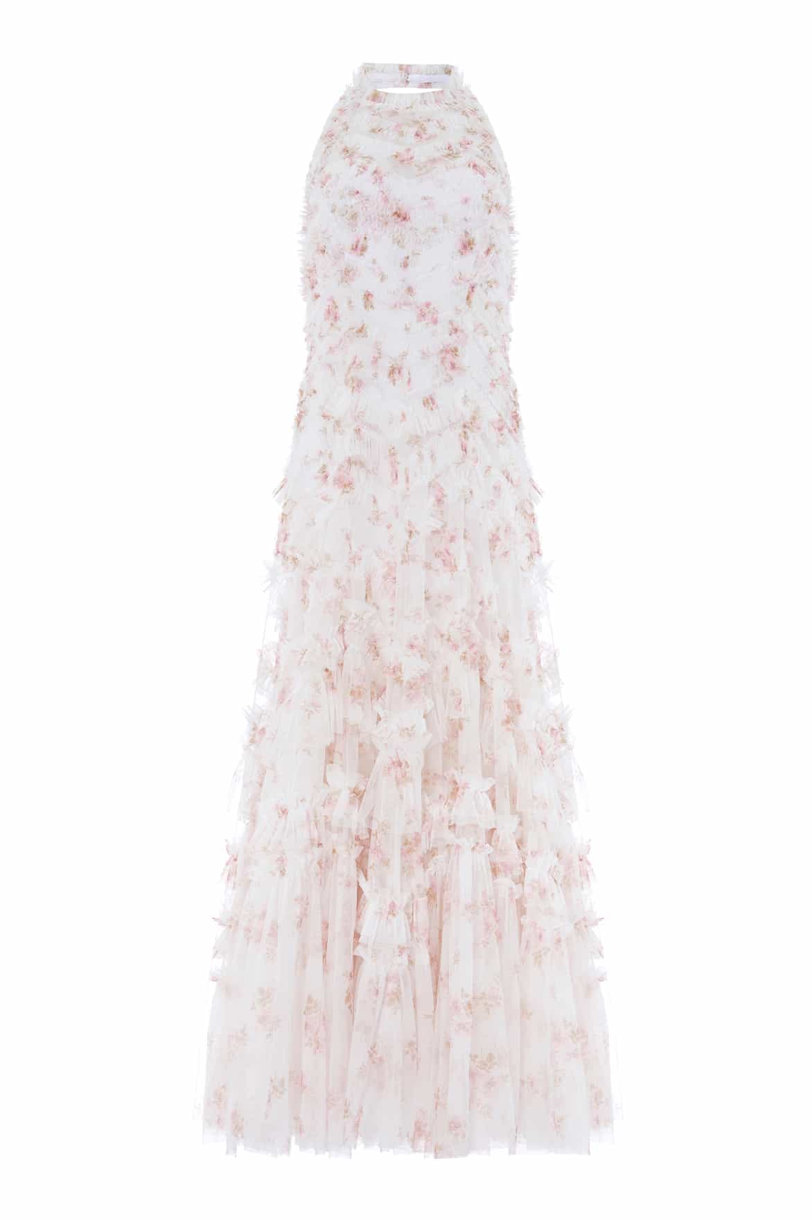 Magnolia Ditsy Elia Halter-Neck Gown - Image 3