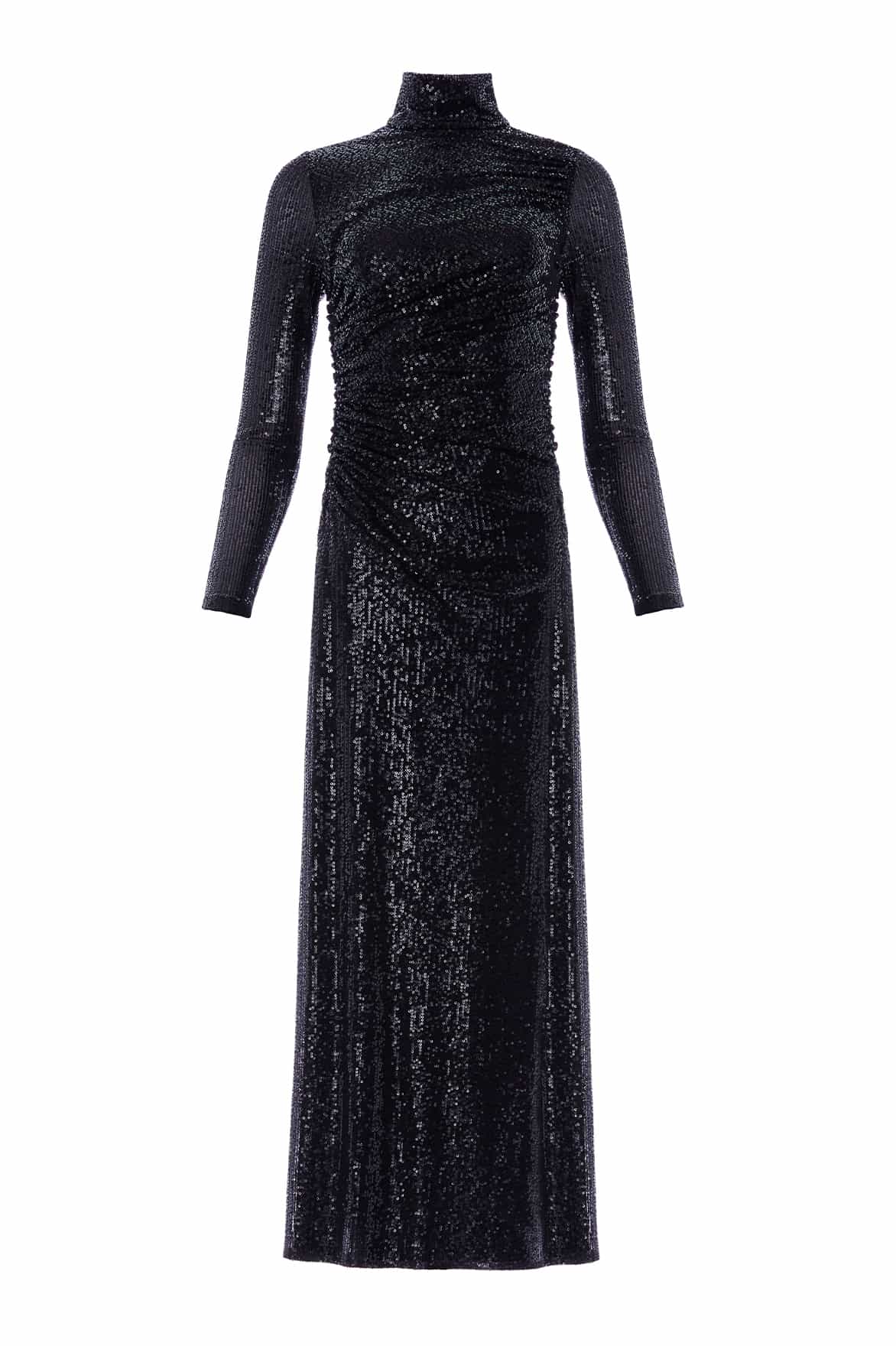 Malia Turtleneck Ankle Gown - Image 2