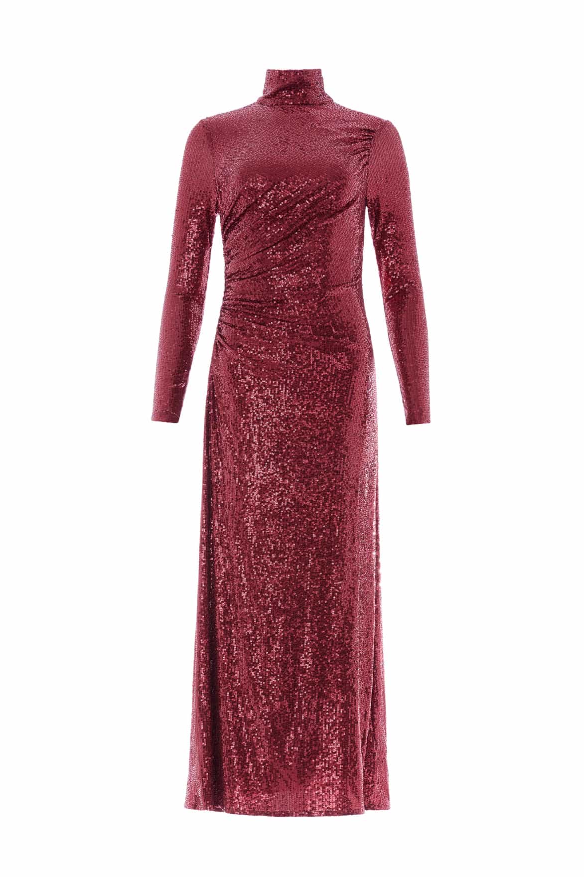 Malia Turtleneck Ankle Gown - Image 2