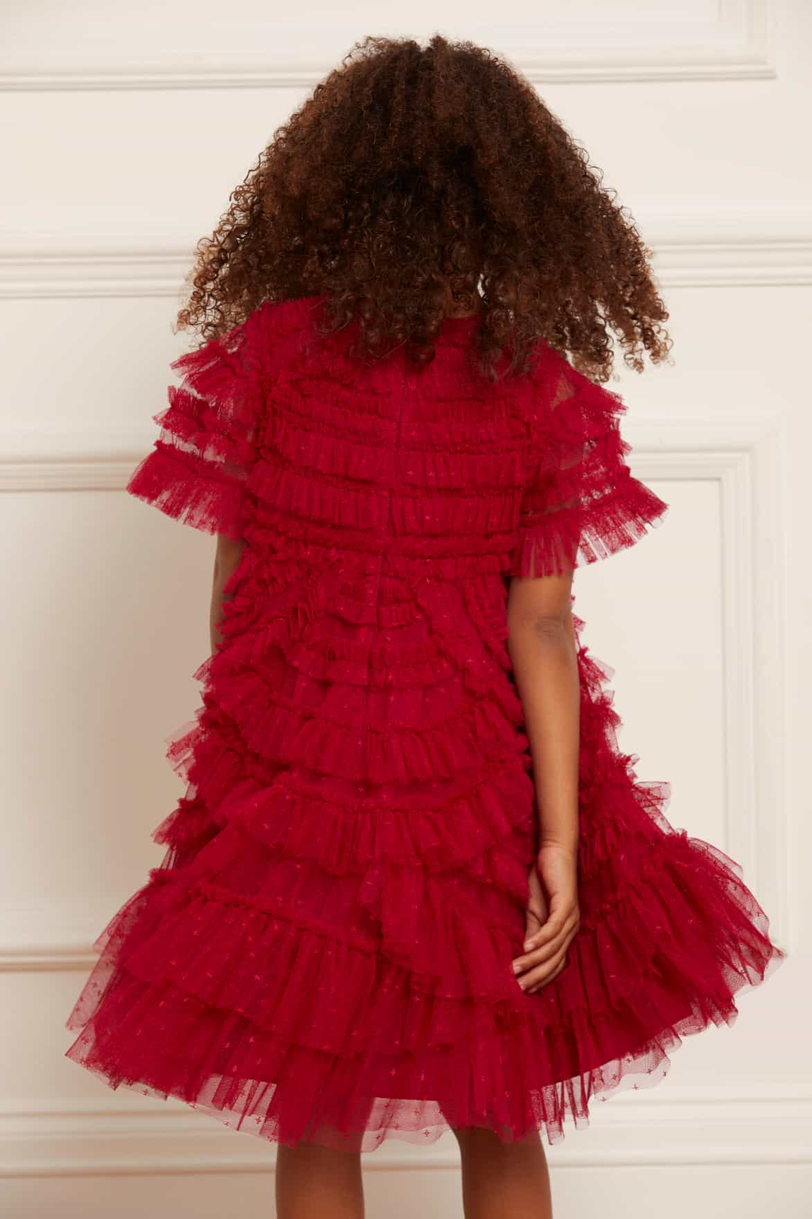 Marilla Ruffle Kids Dress - Image 7