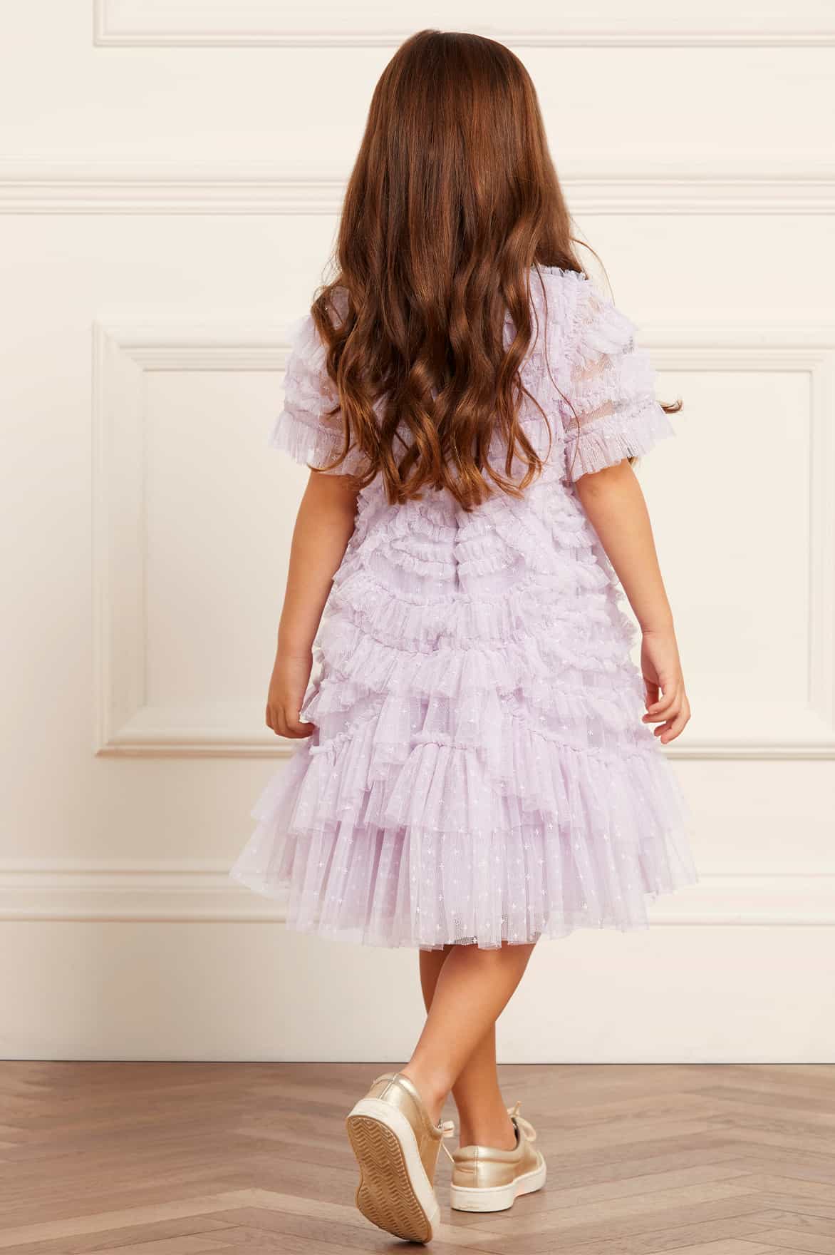 Marilla Ruffle Kids Dress - Image 5