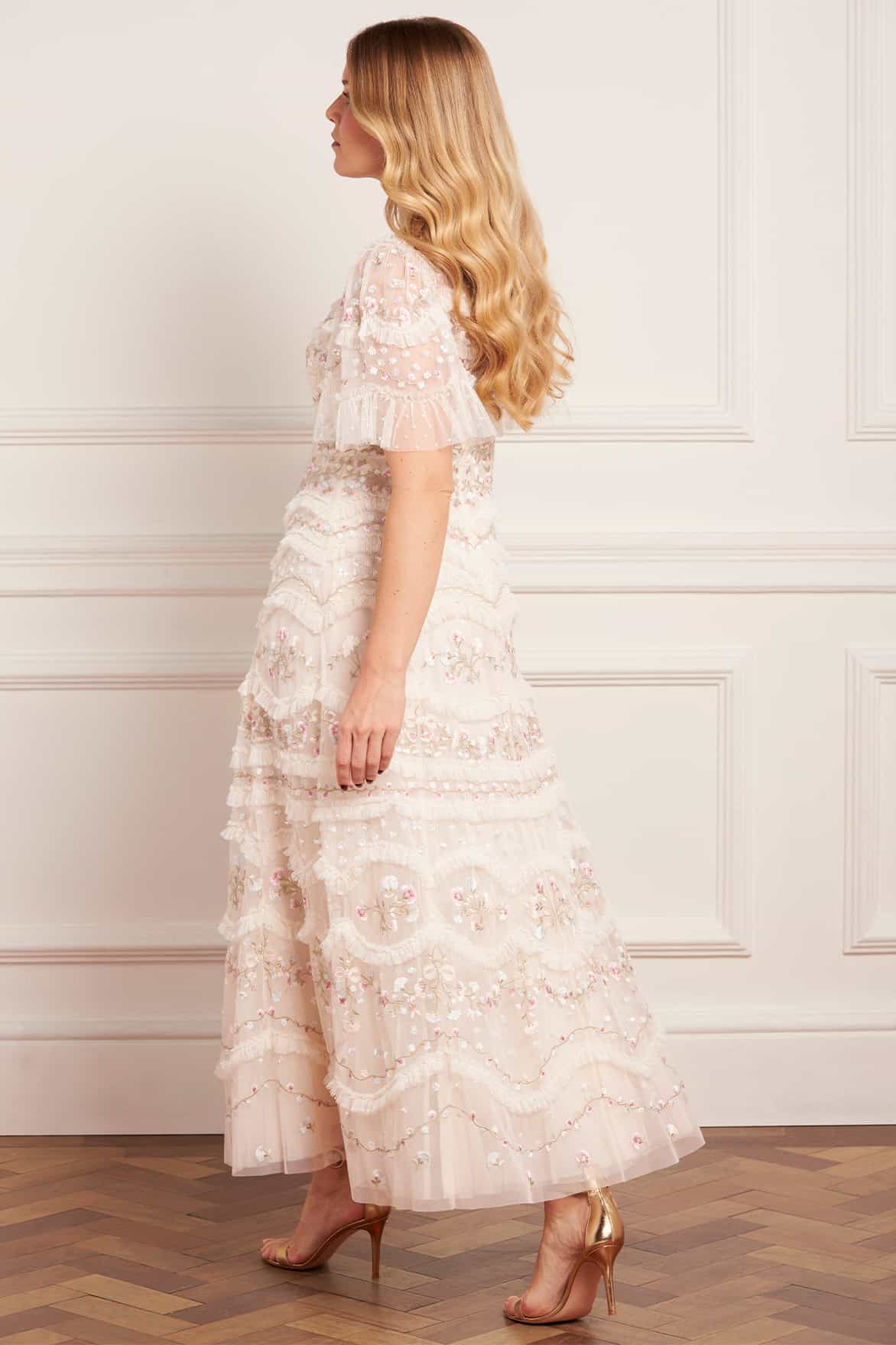 Marina Ruffle Ankle Gown - Image 5