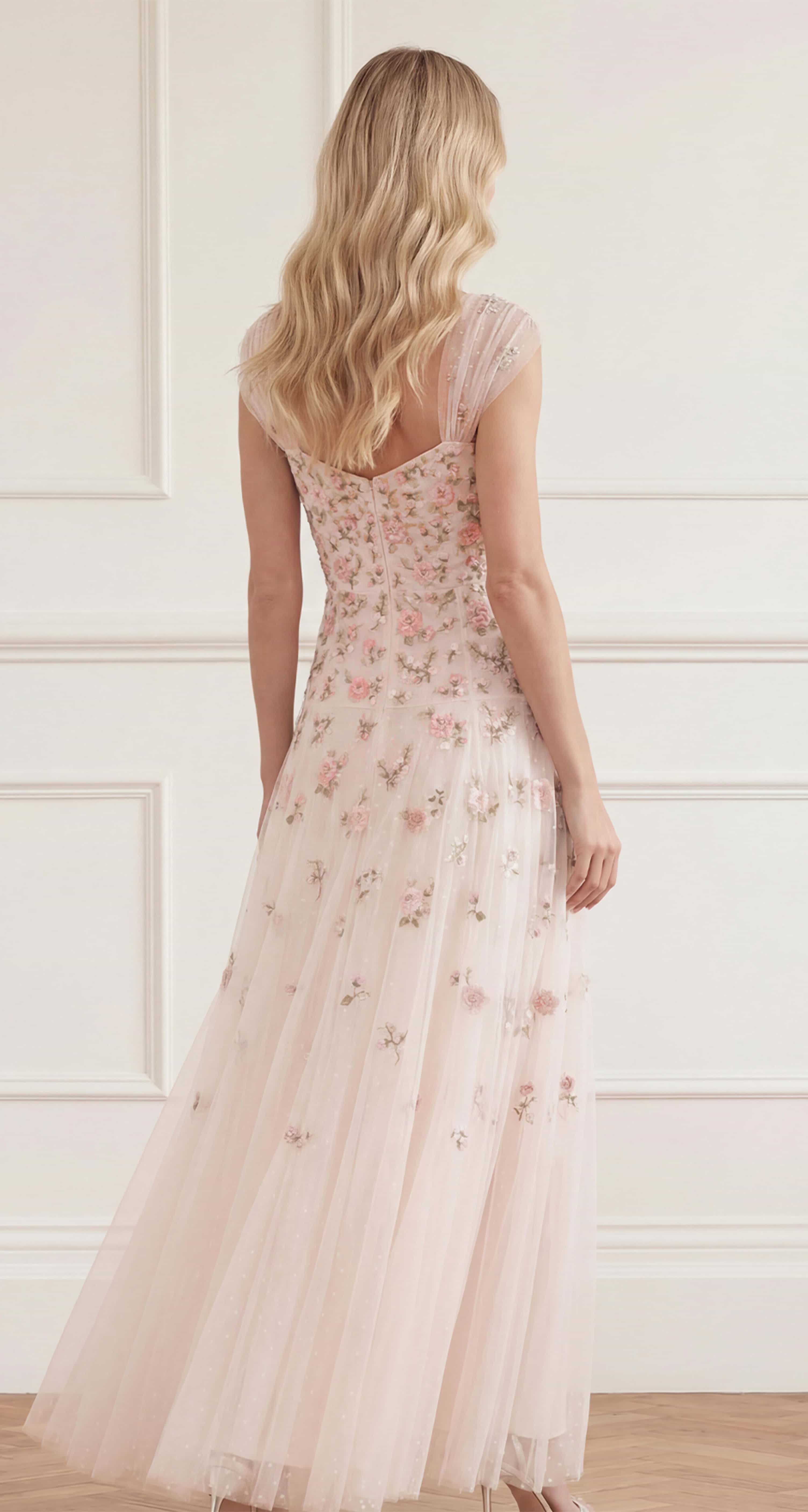 Mayflower Ditsy Ankle Gown - Image 4