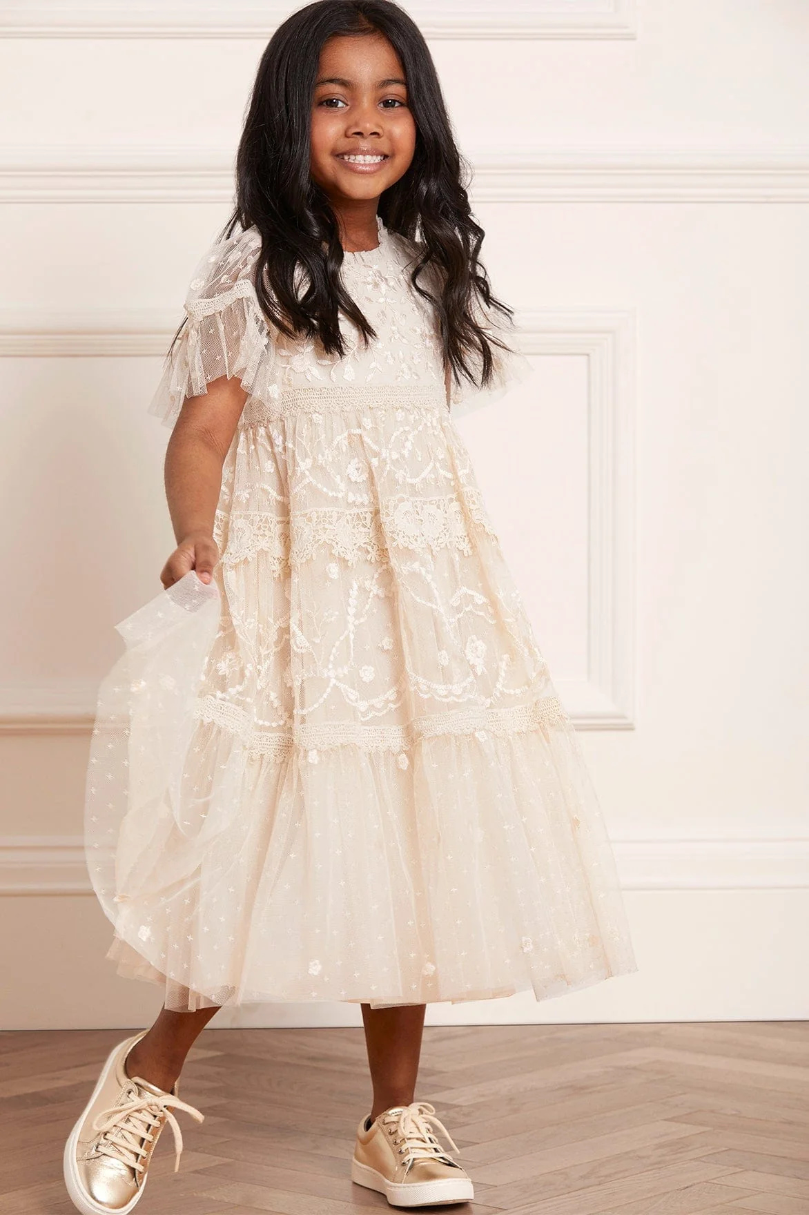 Midsummer Lace Kids Dress - Image 3