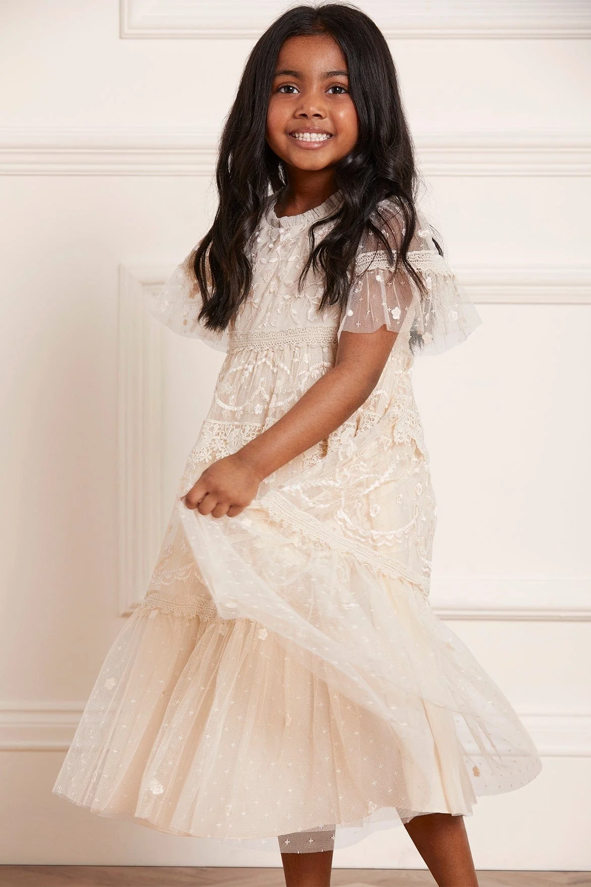 Midsummer Lace Kids Dress - Image 4