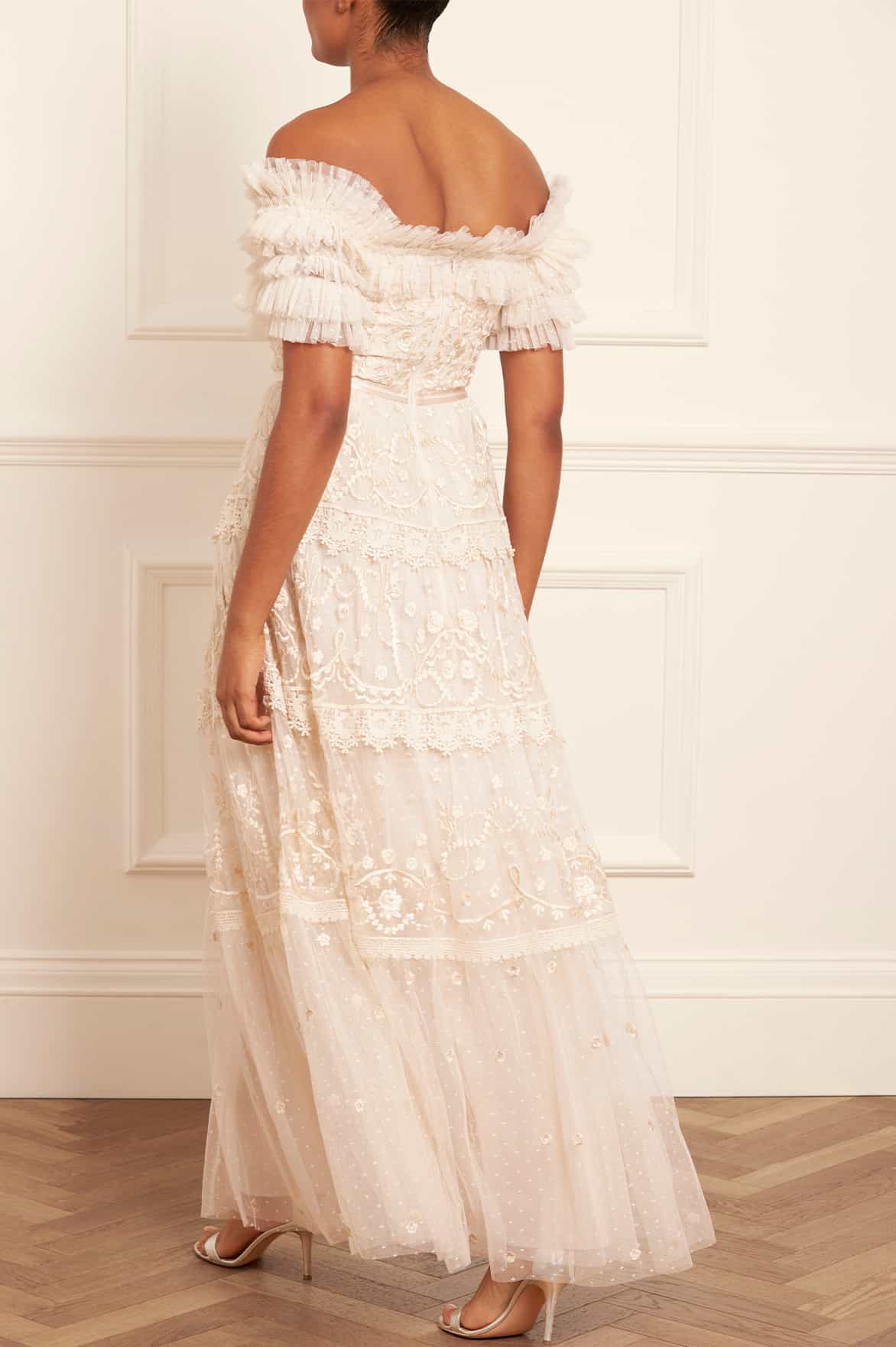 Midsummer Lace Off-Shoulder Gown - Image 5