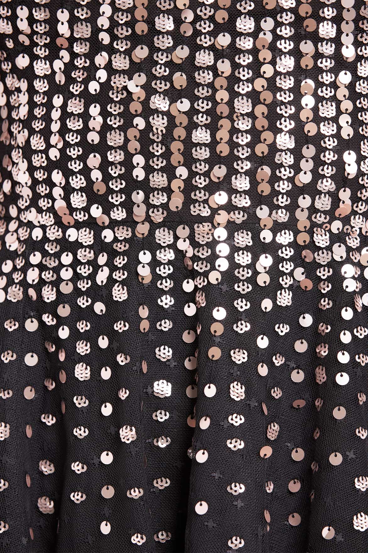 Moonlight Sequin Cape Micro Mini Dress - Image 6