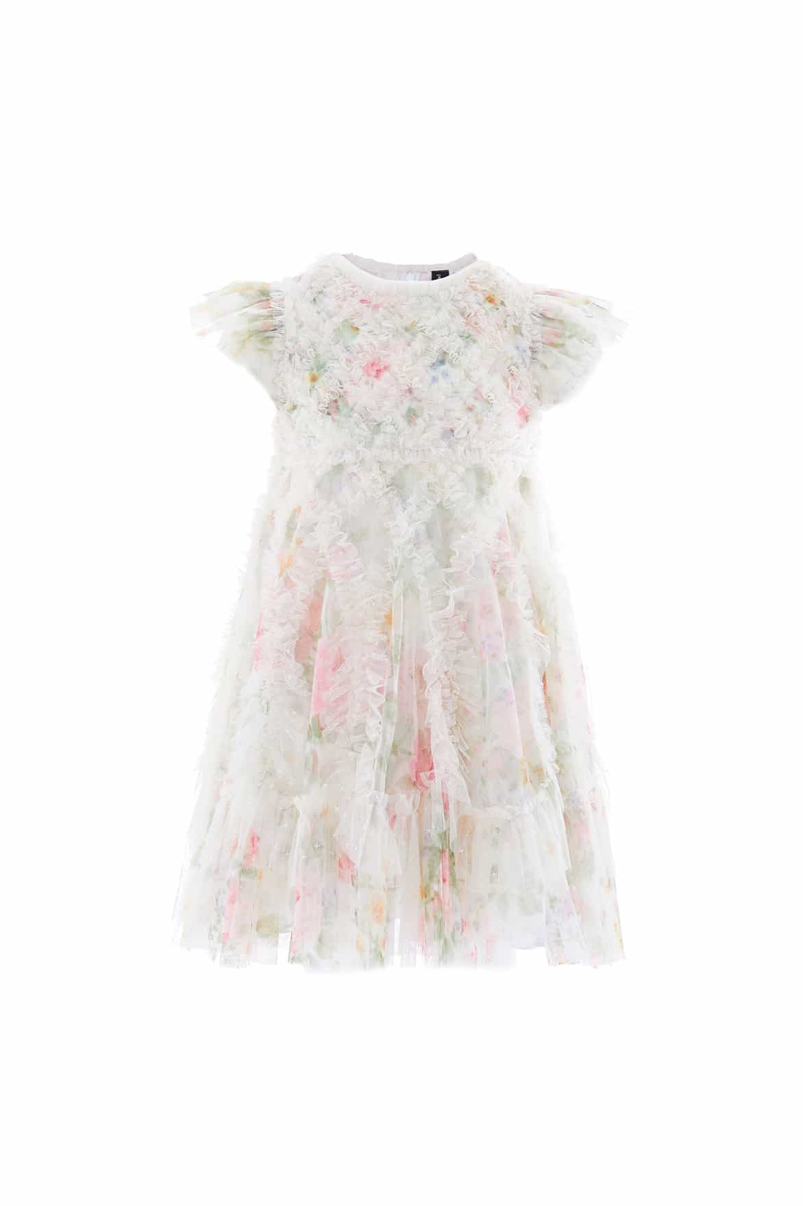 Pompadour Garden Rosella Kids Dress - Image 3