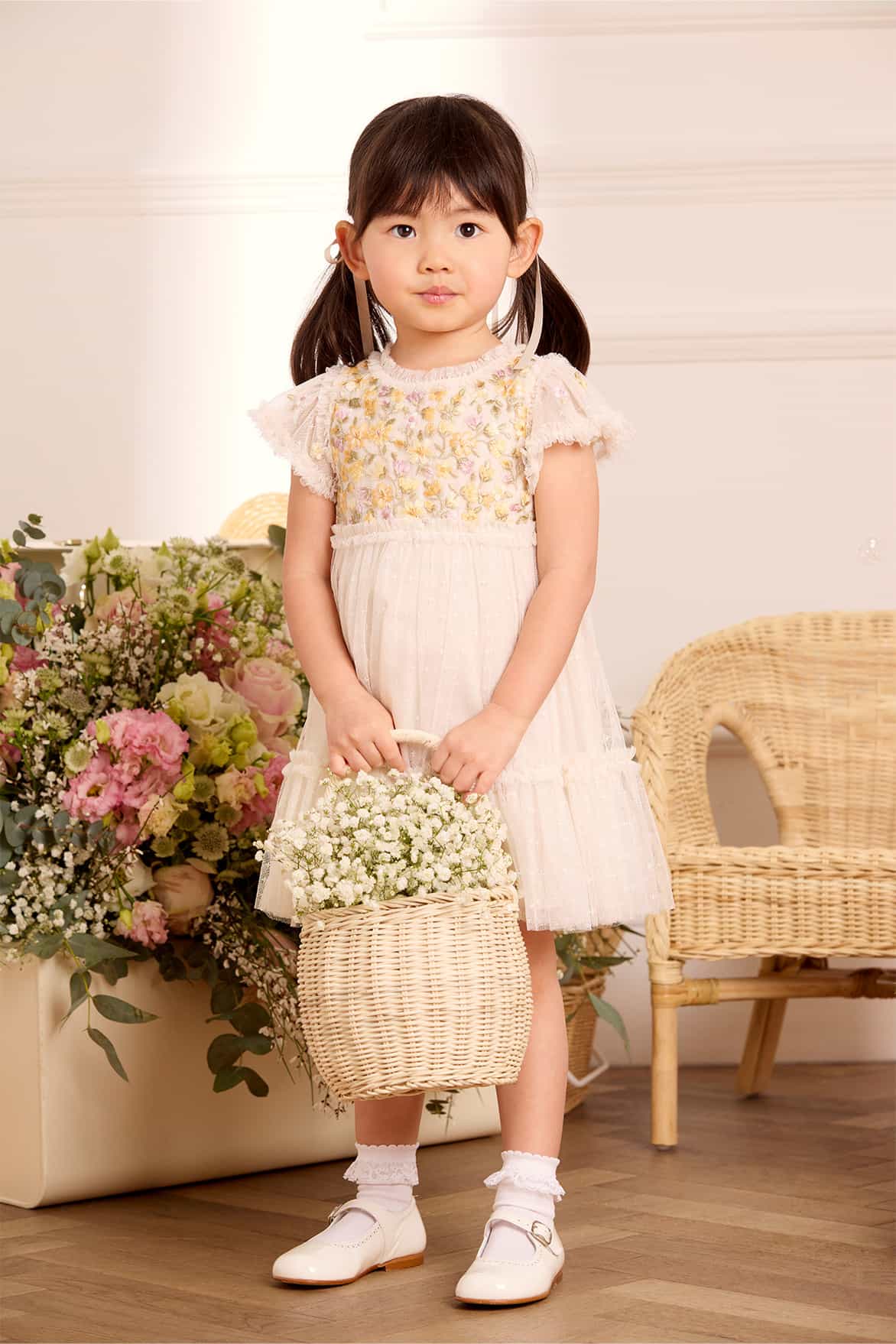 Posy Bodice Baby Dress - Image 3
