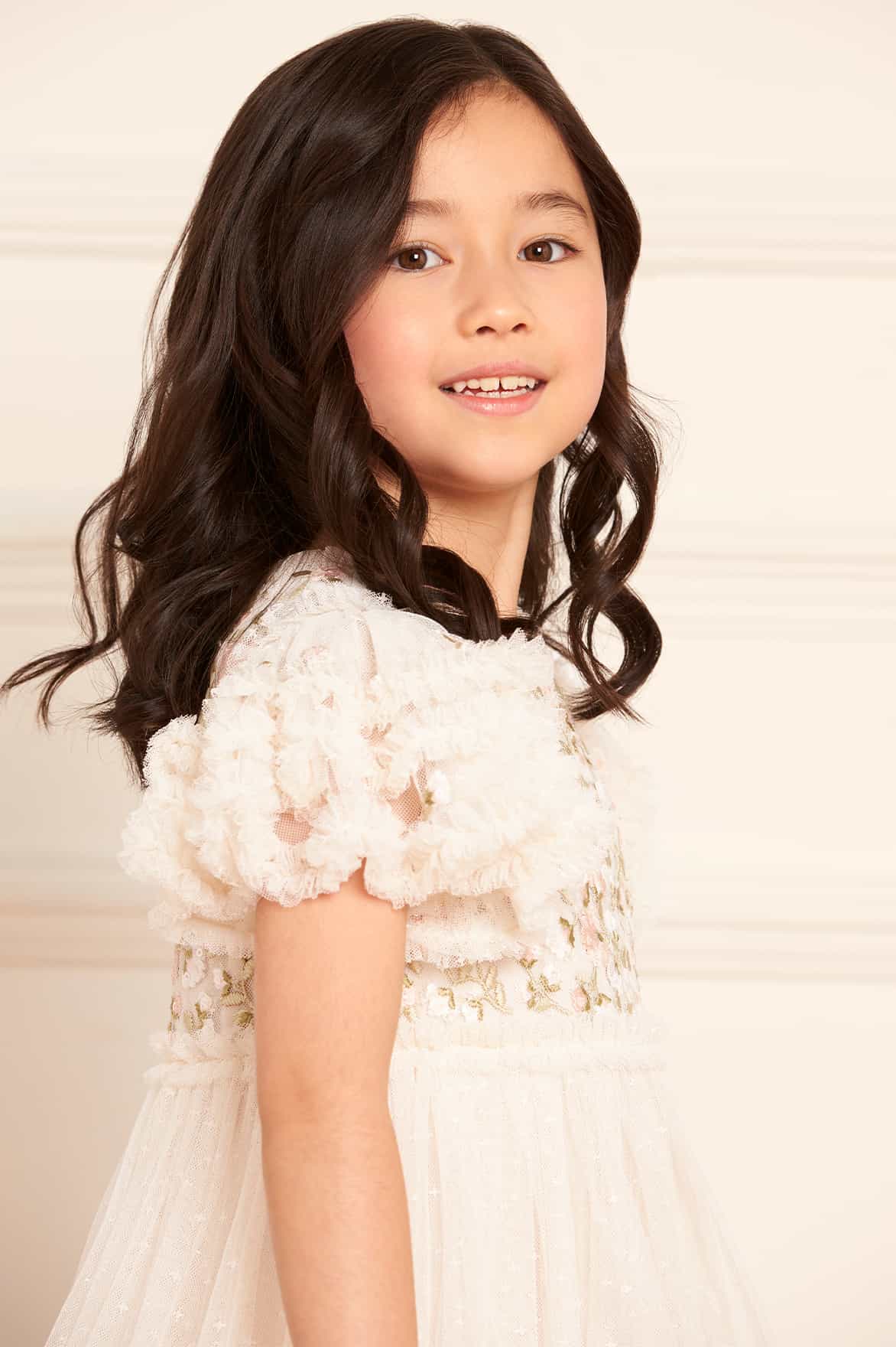 Posy Bodice Kids Dress - Image 3