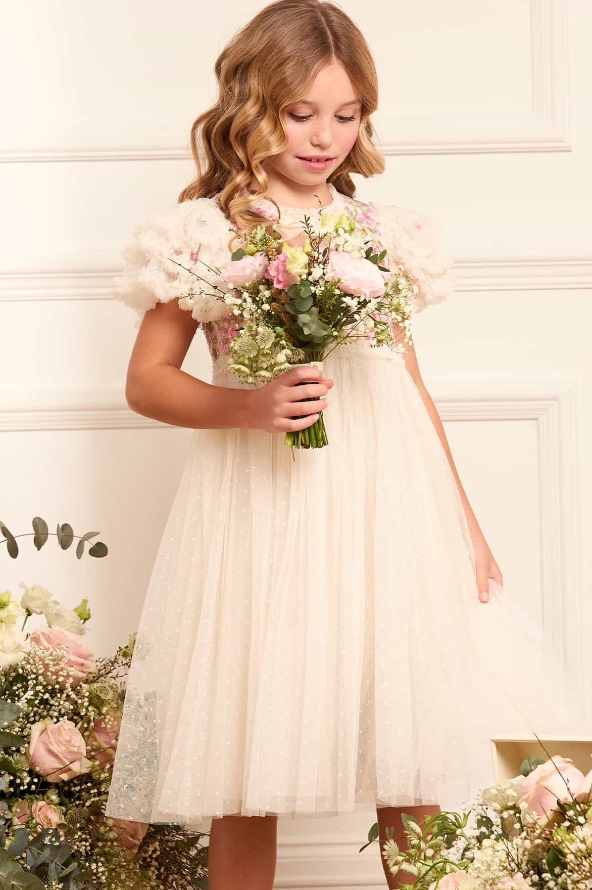 Posy Bodice Kids Dress - Image 4