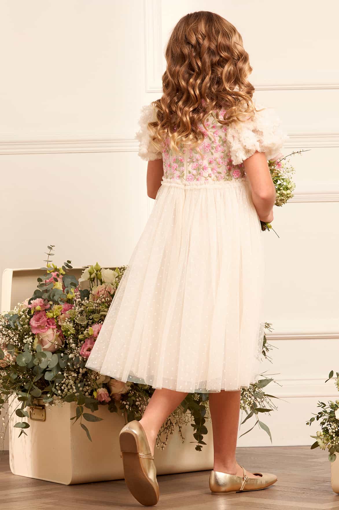 Posy Bodice Kids Dress - Image 5