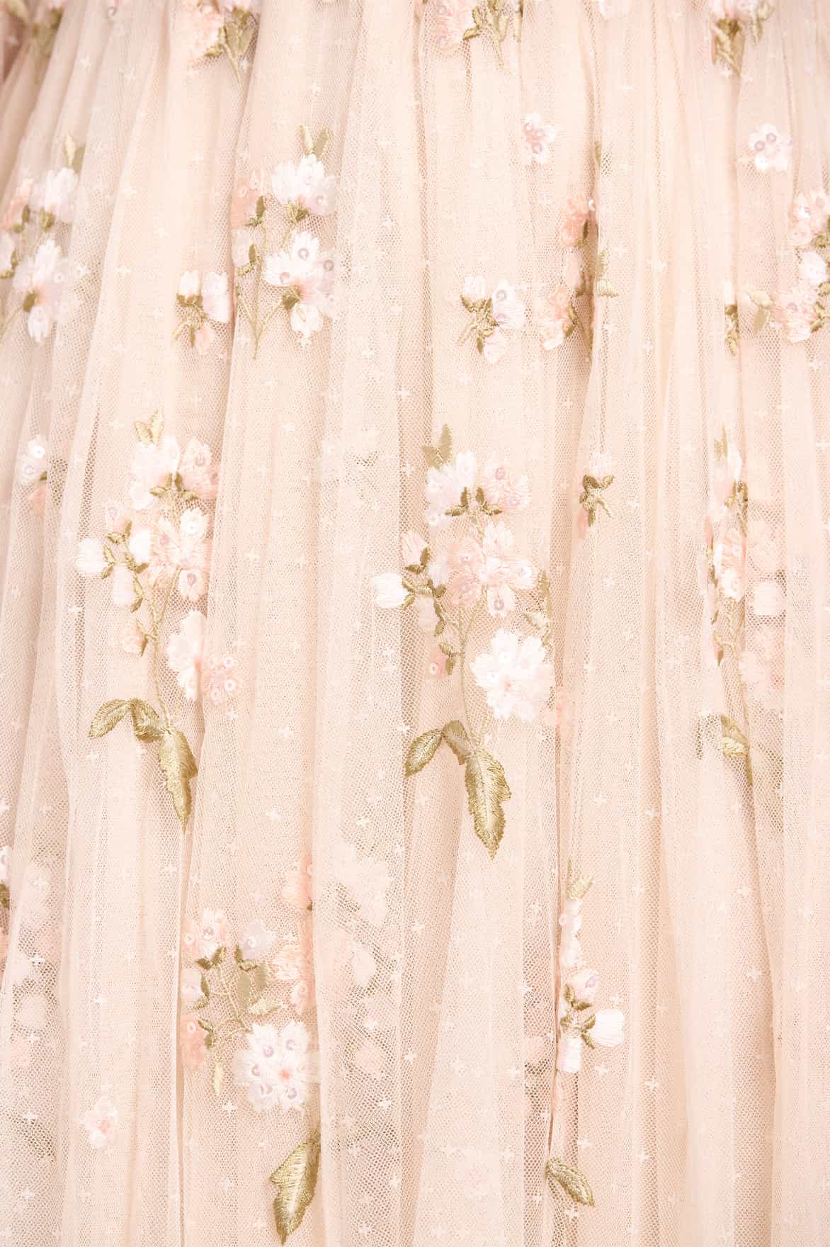 Posy Round Neck Gown - Image 3