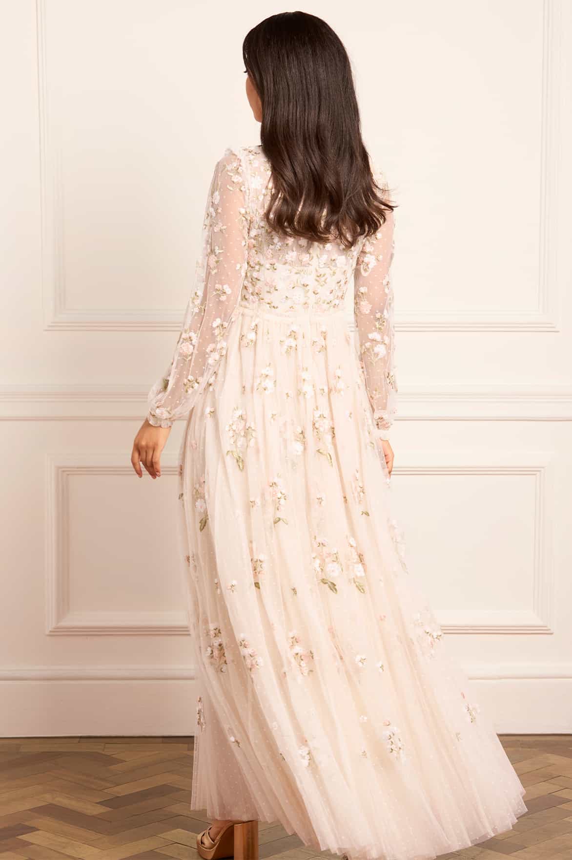 Posy Round Neck Gown - Image 4