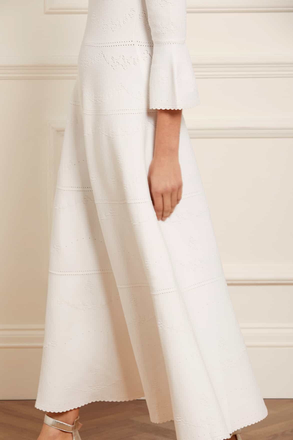 Pretty Pointelle Knit Gown - Image 3