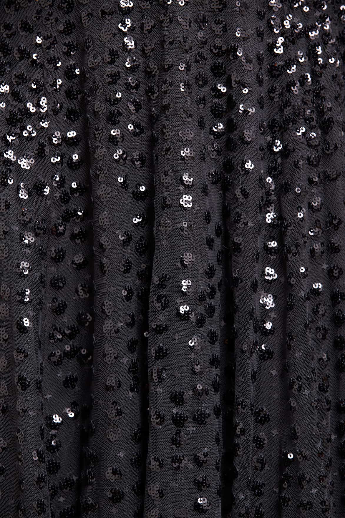Raindrop Cape Ankle Gown - Image 5