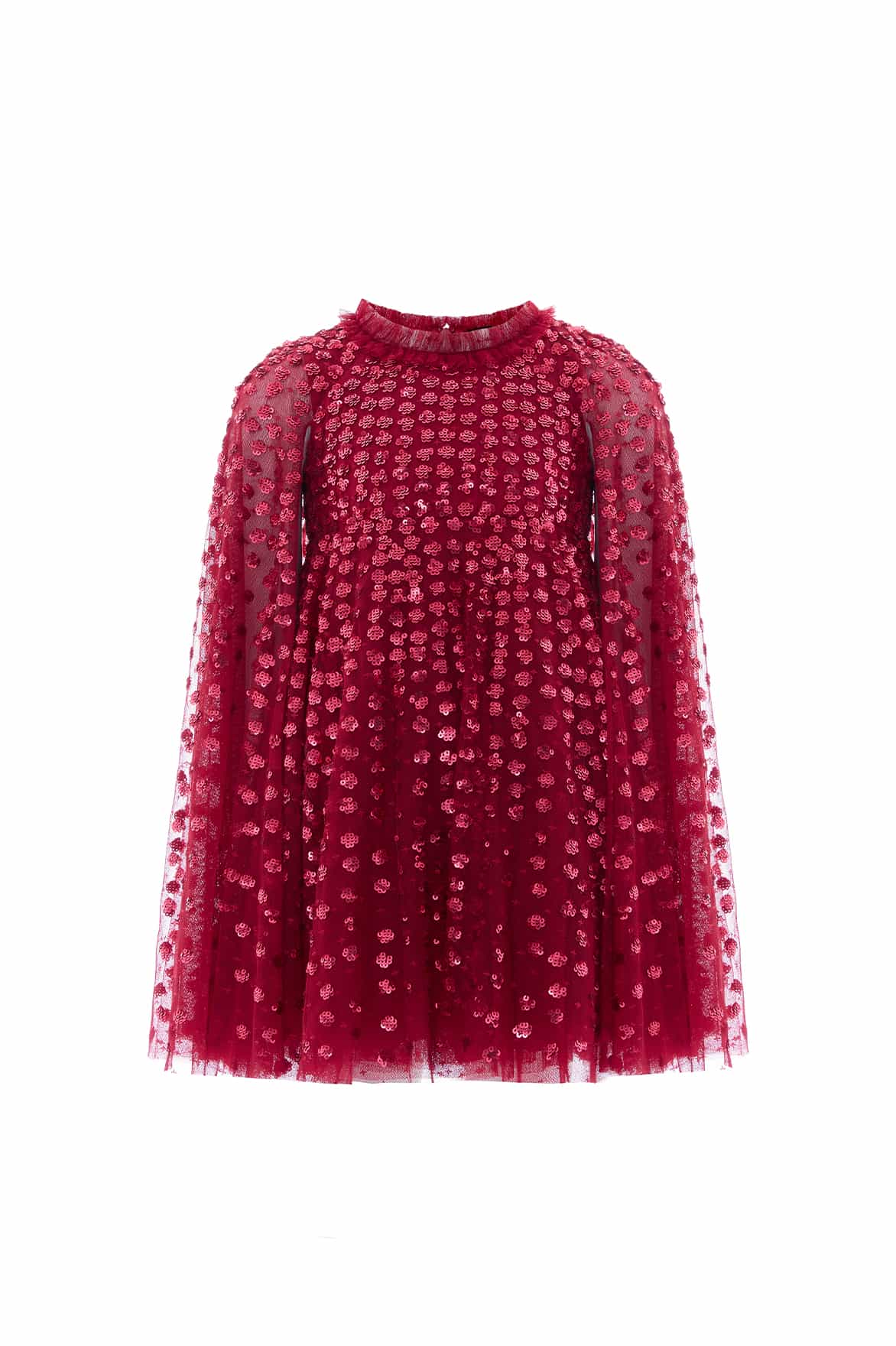 Raindrop Cape Kids Dress - Image 3