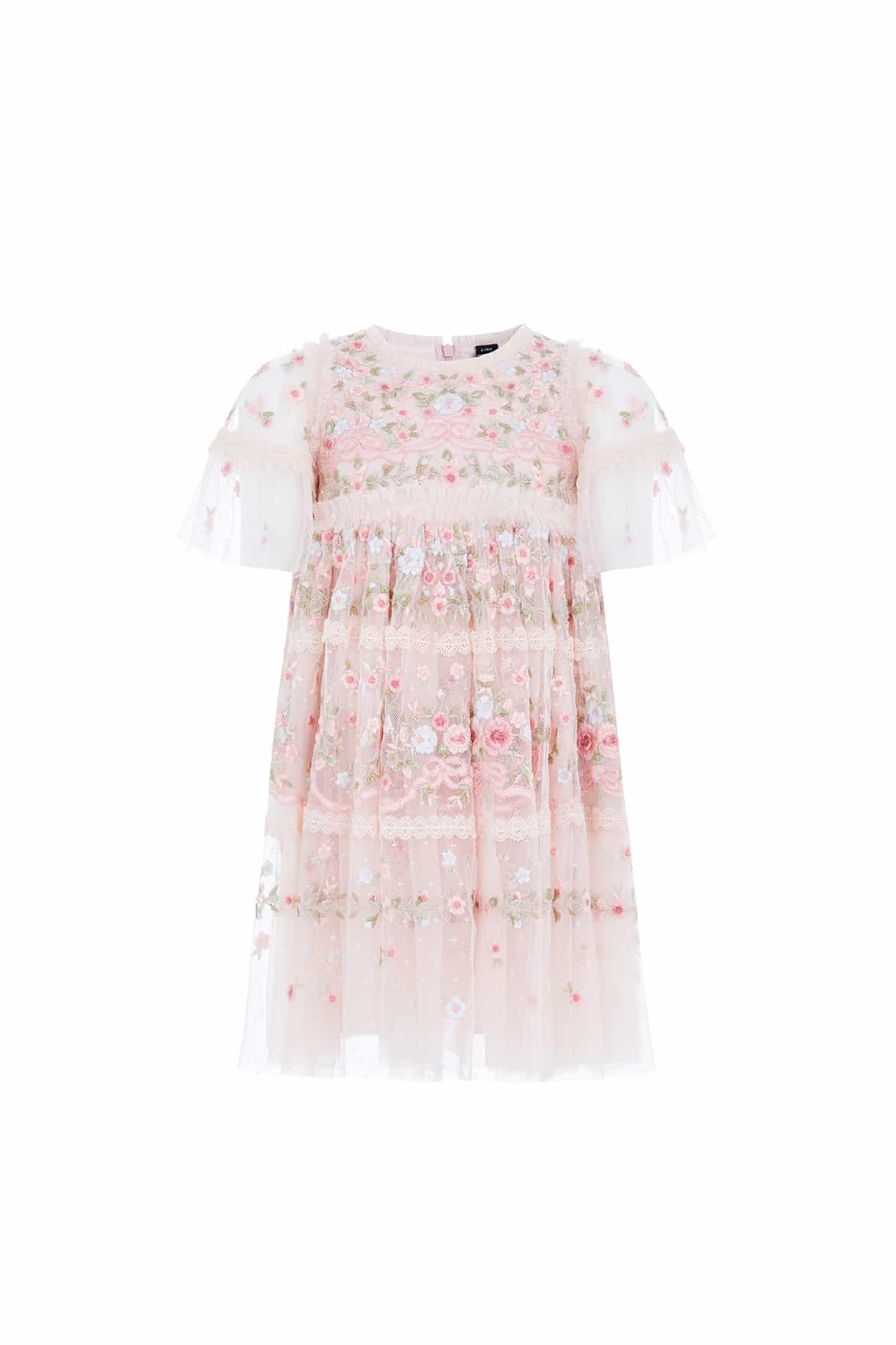 Ribbon Bouquet Kids Dress - Image 3