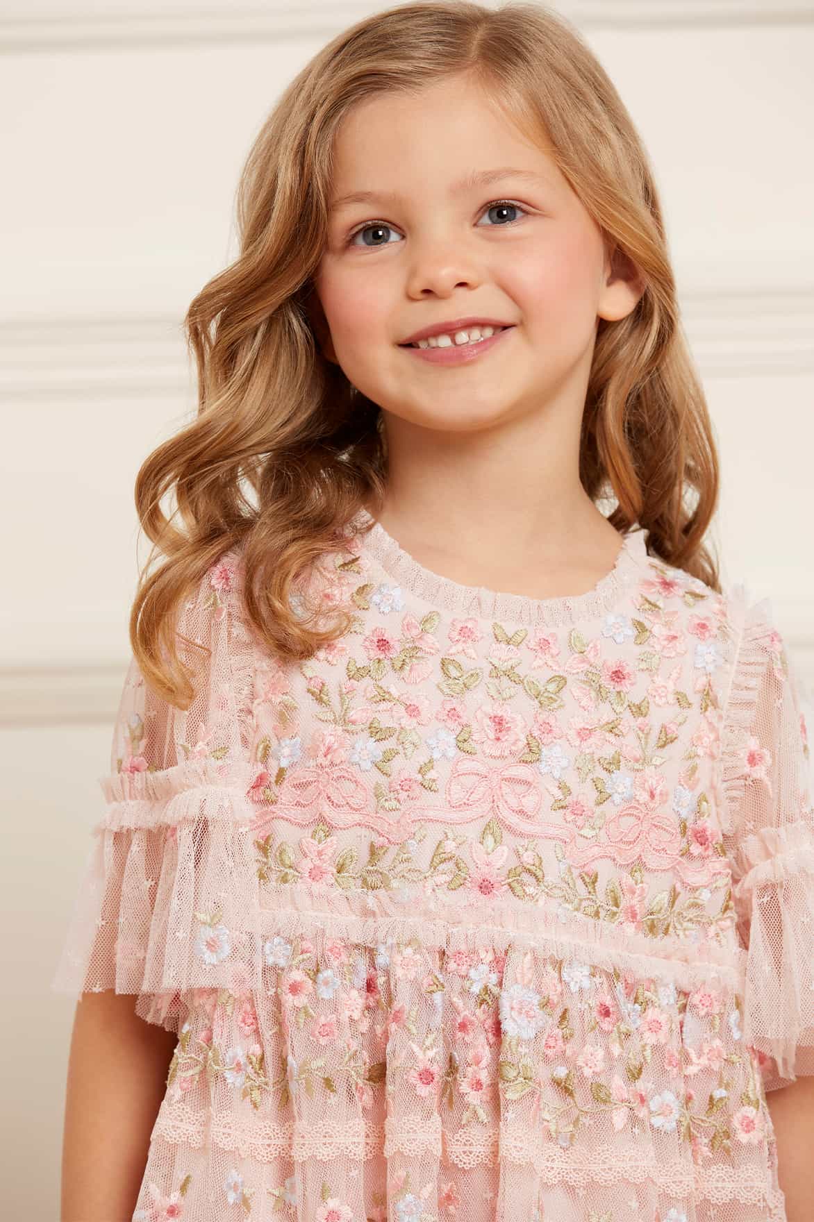 Ribbon Bouquet Kids Dress - Image 5