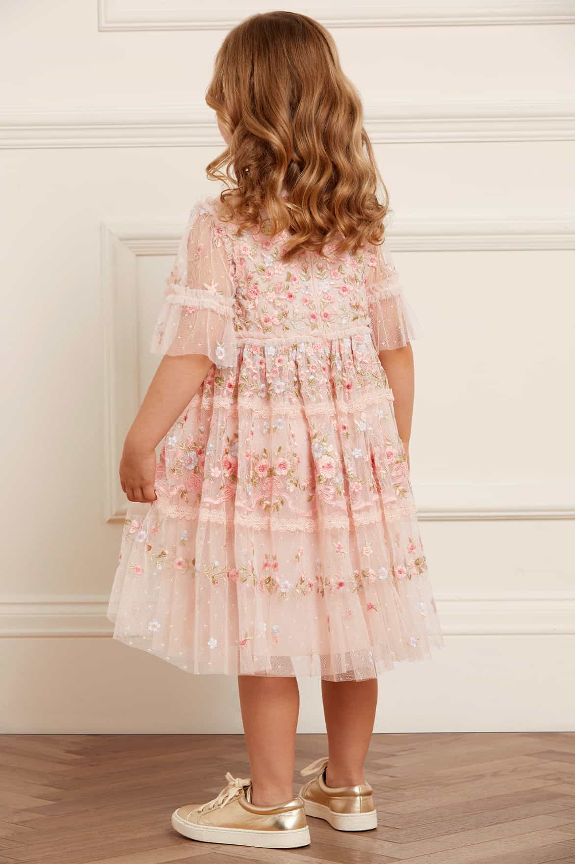 Ribbon Bouquet Kids Dress - Image 7