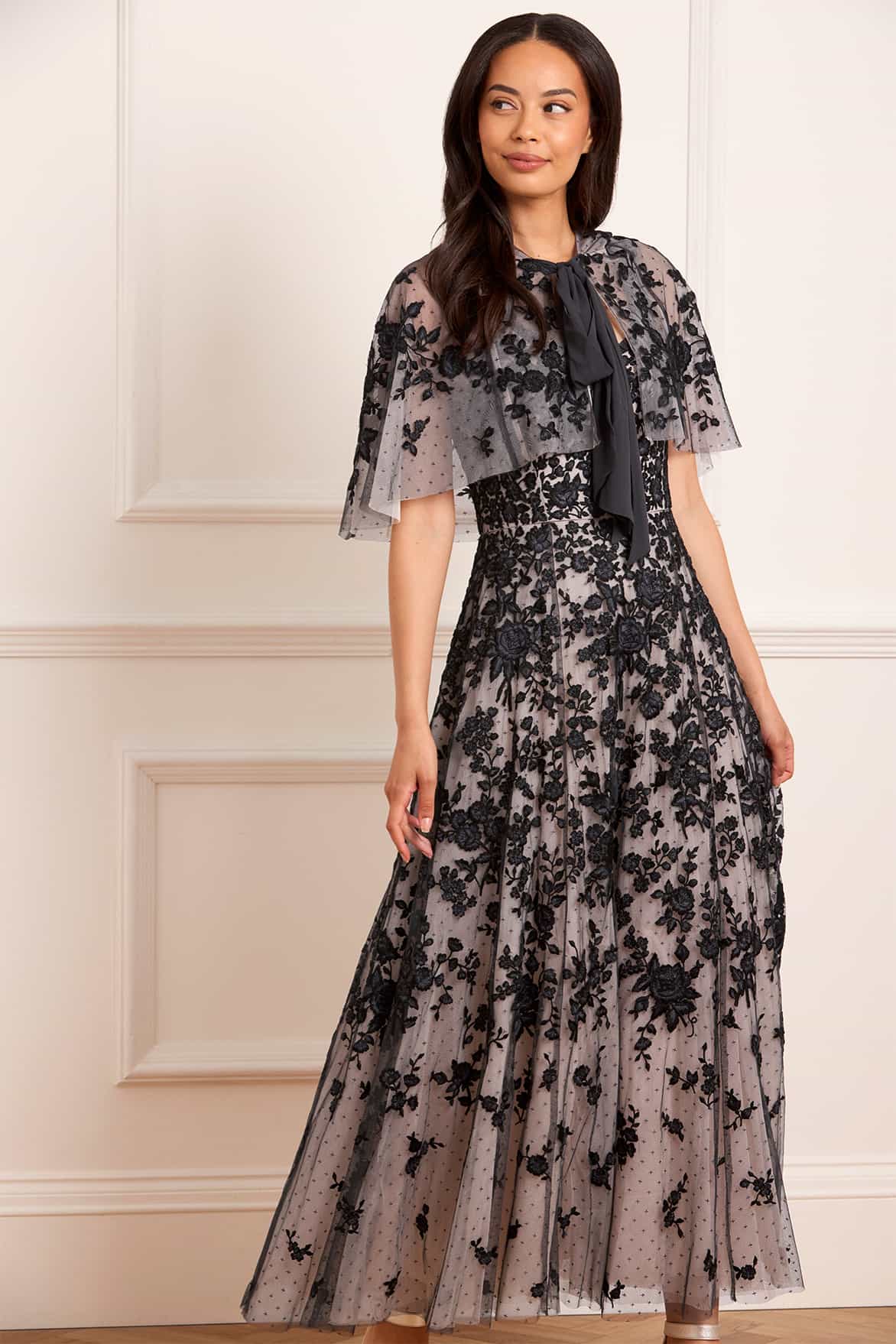 Rosa Hooded Short Cape - Image 2