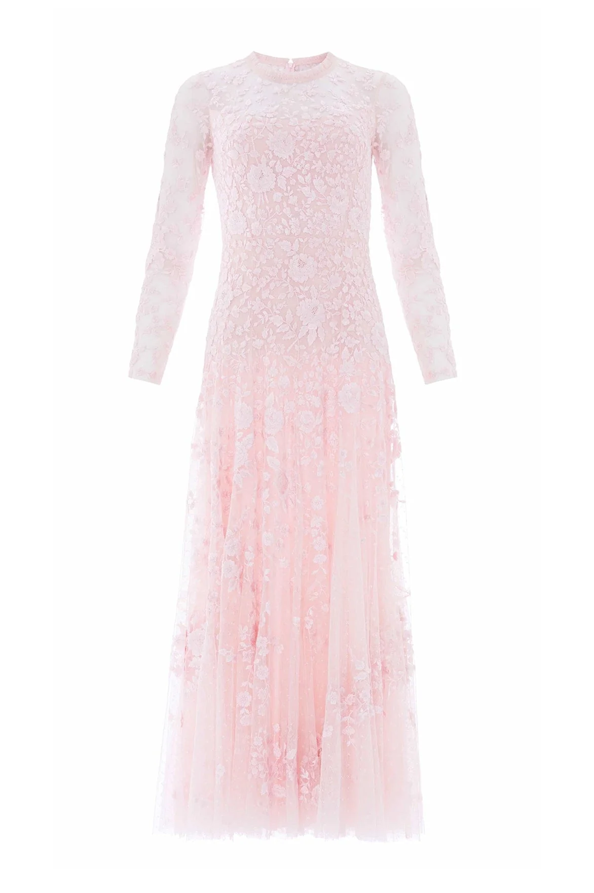 Rosa Round Neck Ankle Gown - Image 3