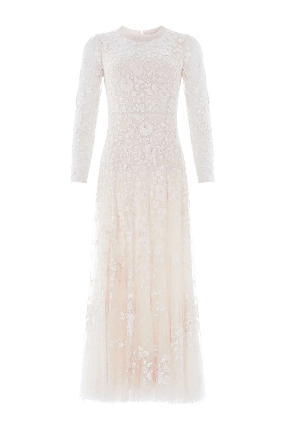 Rosa Round Neck Ankle Gown - Image 3
