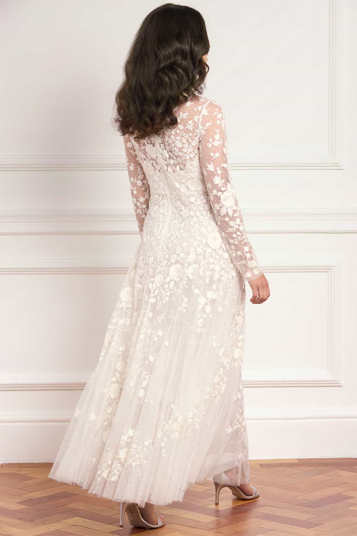 Rosa Round Neck Ankle Gown - Image 5