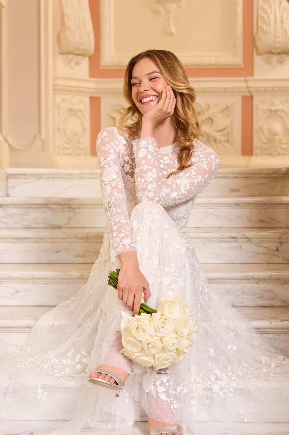 Rosa Round Neck Ankle Gown - Image 6