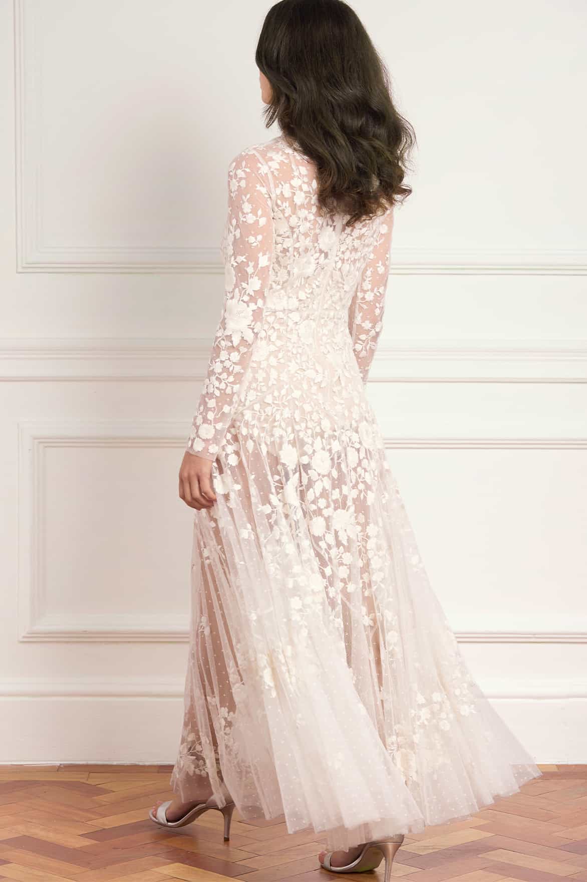 Rosa Sheer Ankle Gown - Image 6