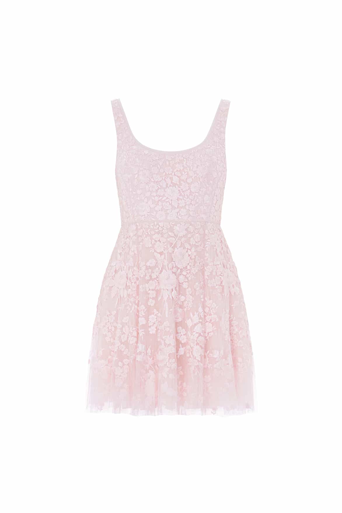 Rosa Sleeveless Scoop Neck Micro Mini Dress - Image 2