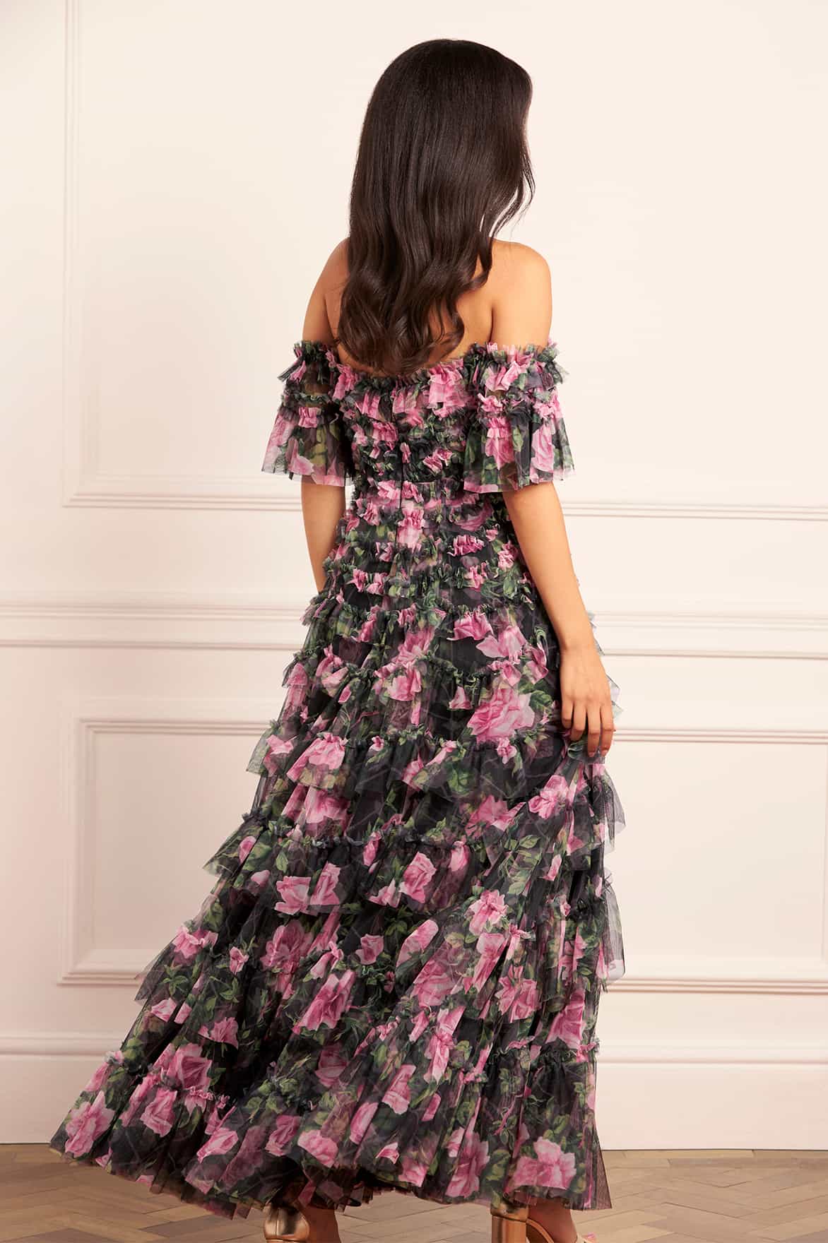 Rose Vine Aviana Off-Shoulder Gown - Image 4