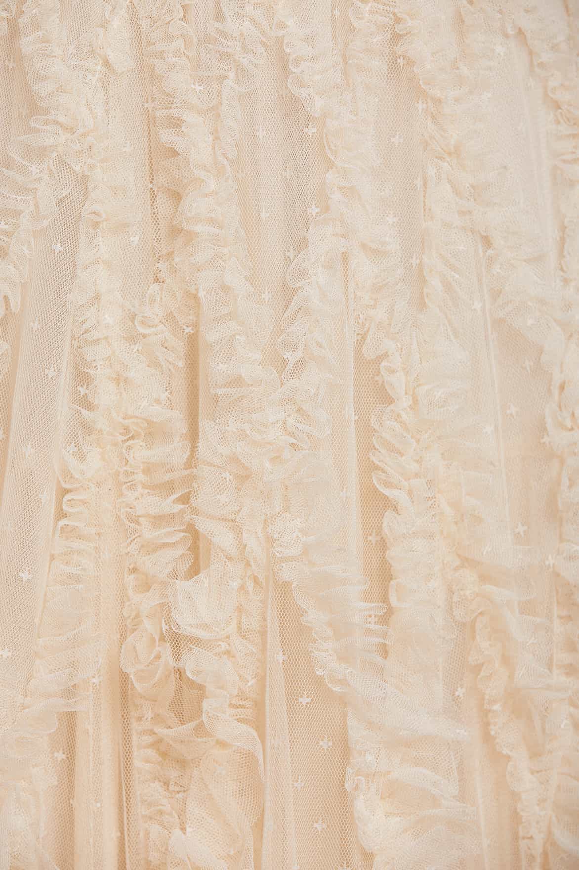 Rosella Ruffle Strapless Gown - Image 6