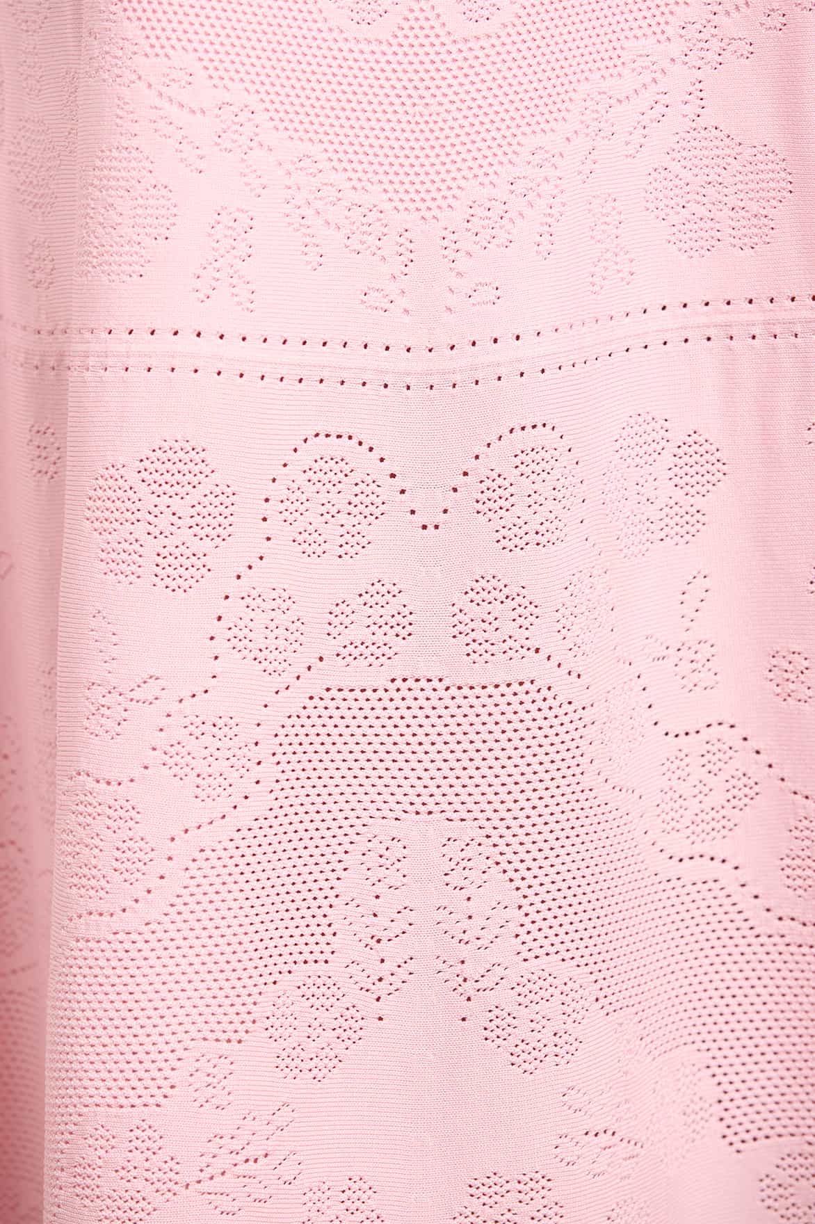 Scallop Lace Pointelle Knit Gown - Image 4