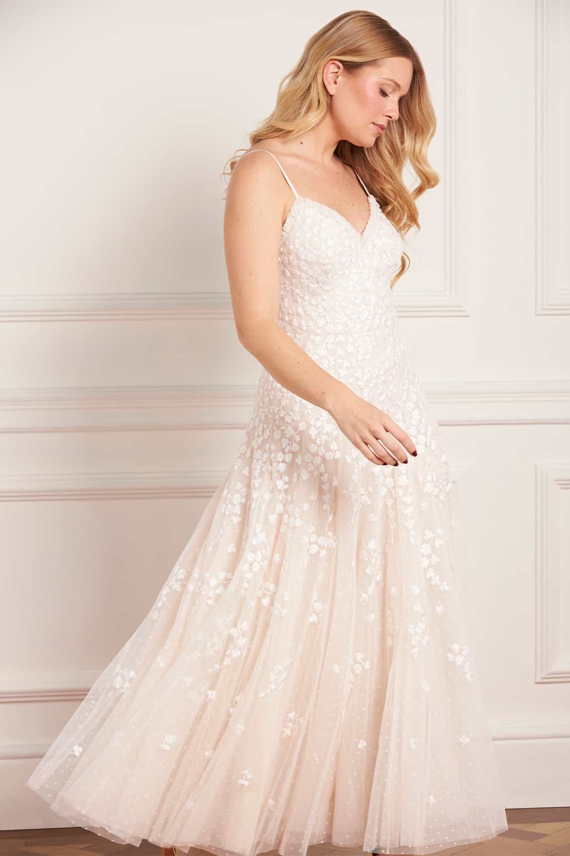 Scatter Blossom Cami Ankle Gown - Image 2