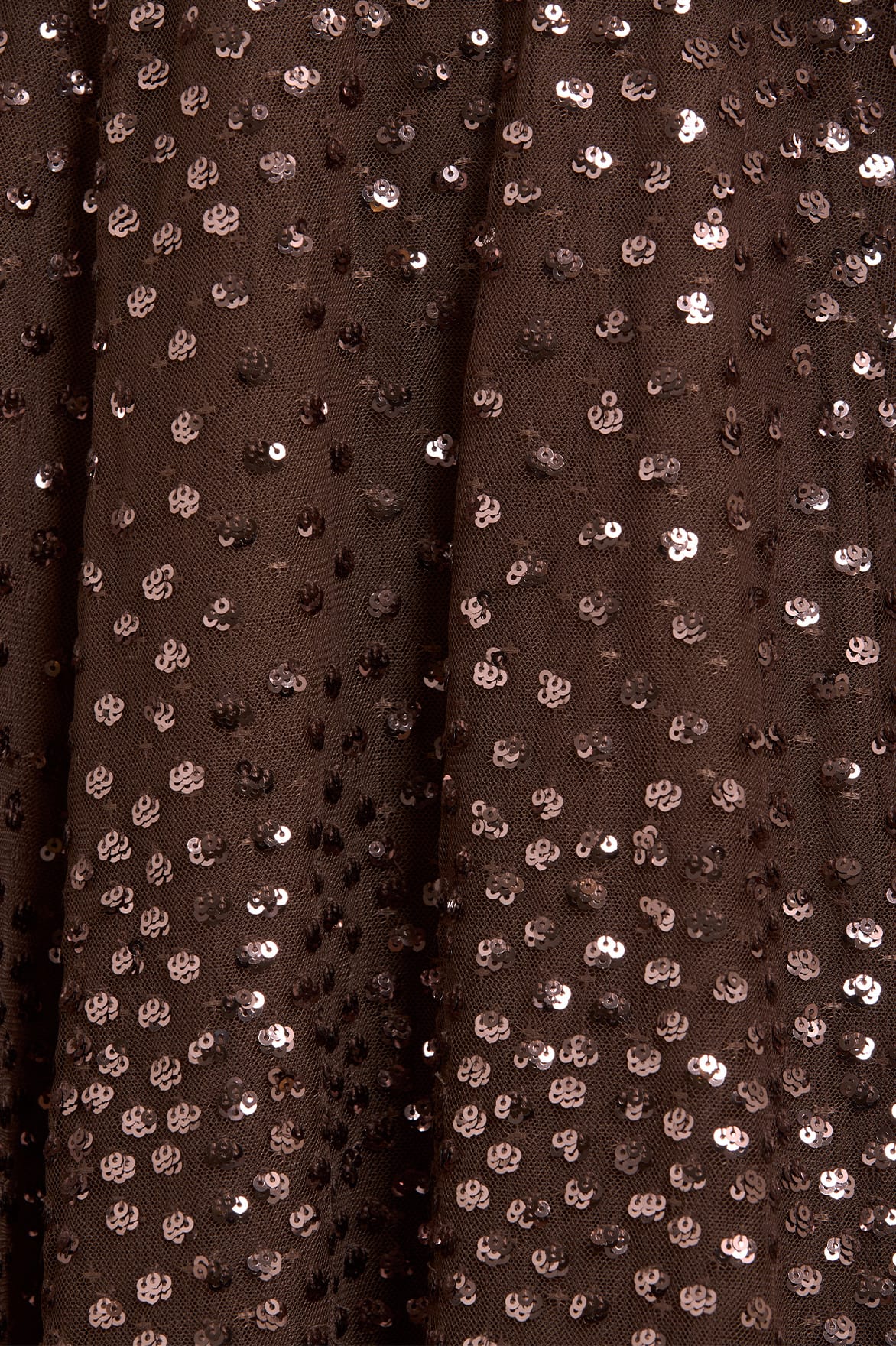 Scatter Dot Cape Sleeve Ankle Gown - Image 5