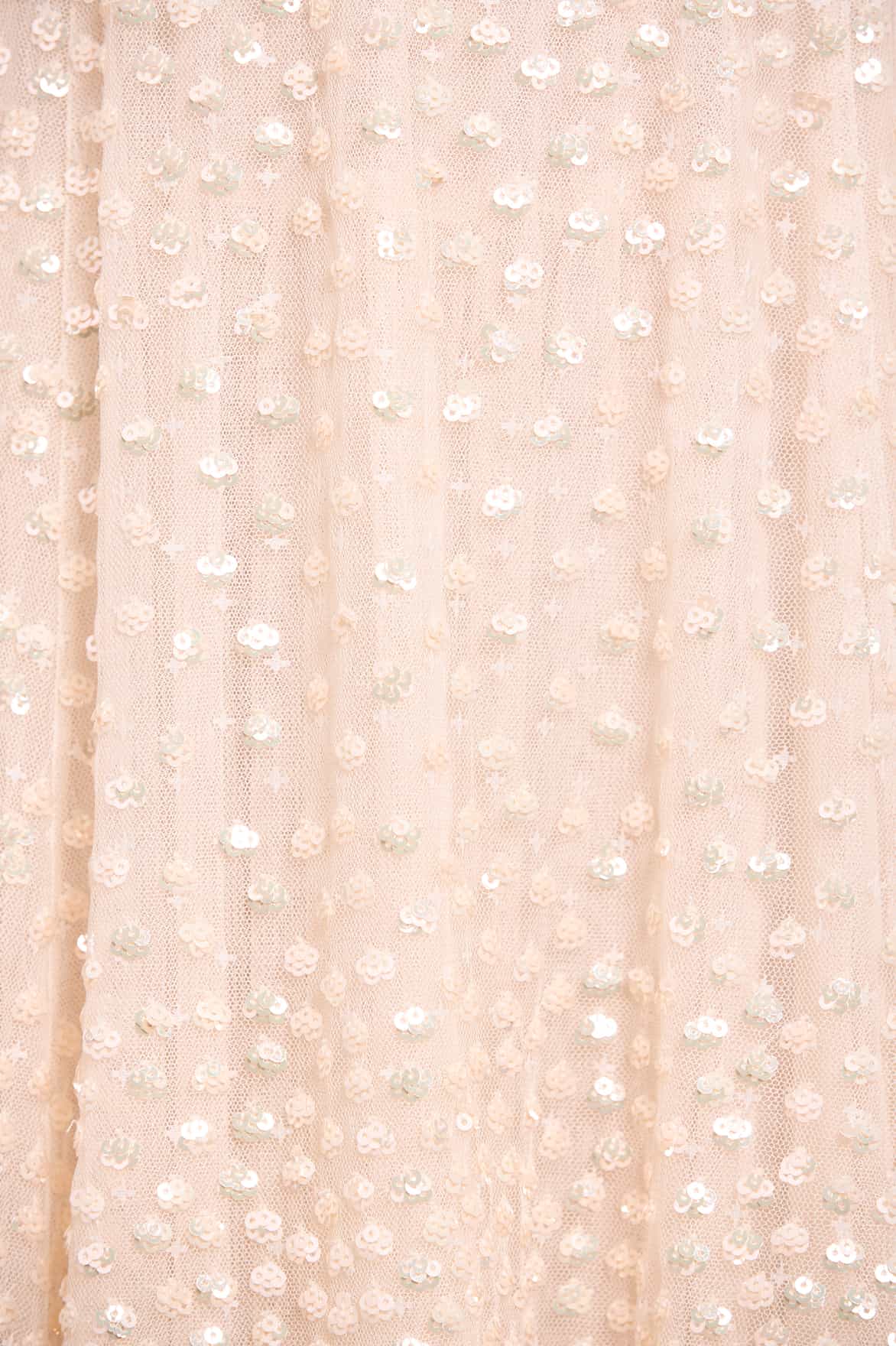 Scatter Dot Ruffle Ankle Gown - Image 4