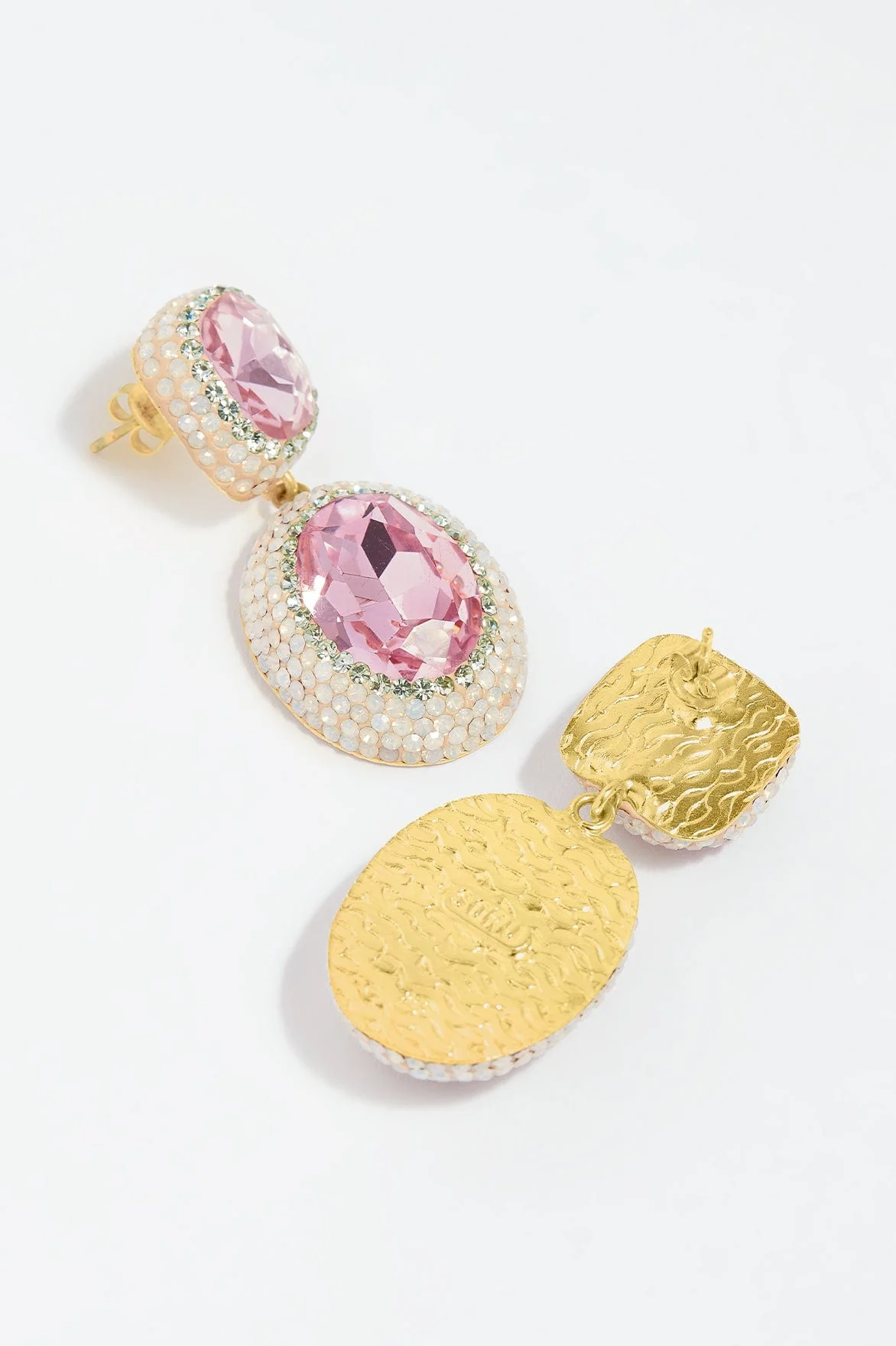 Sentimental Rose Drop Earrings - Image 3