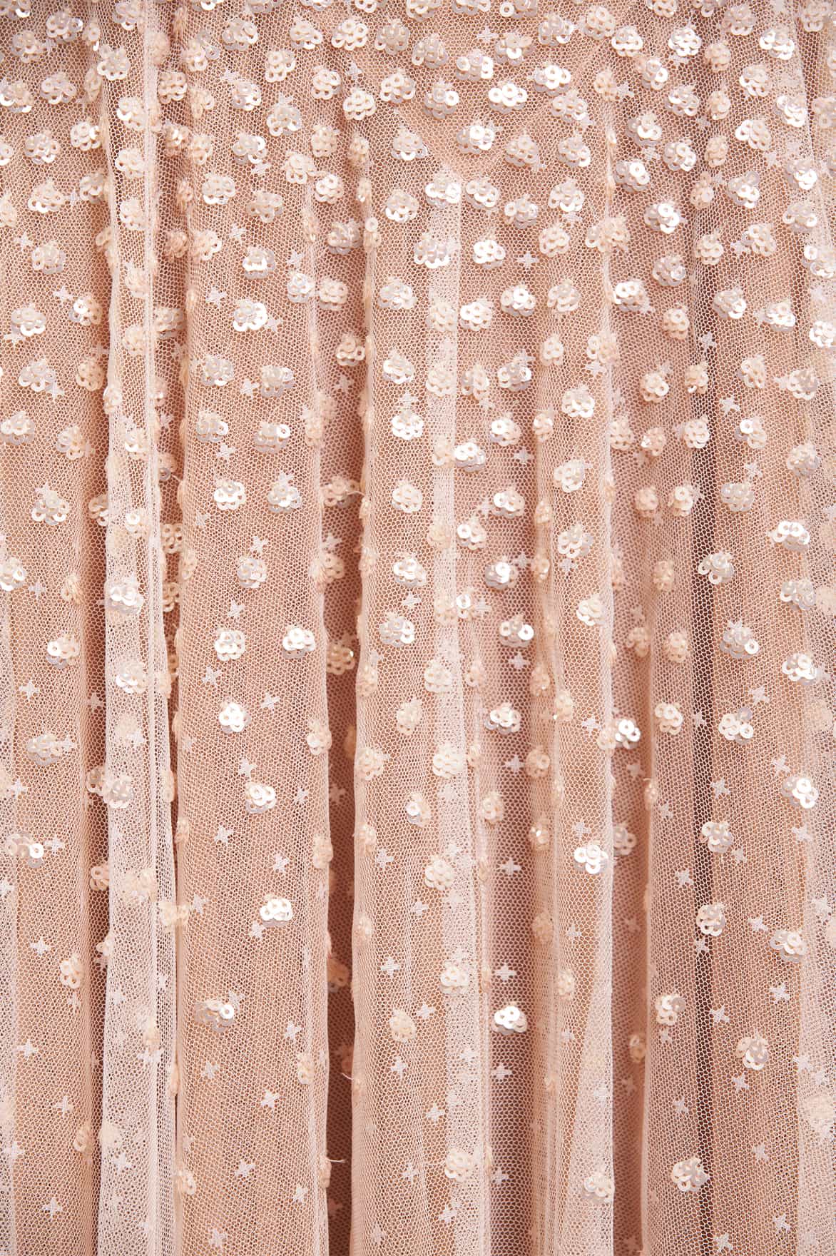 Sequin Cascade Cami Plunge Gown - Image 5