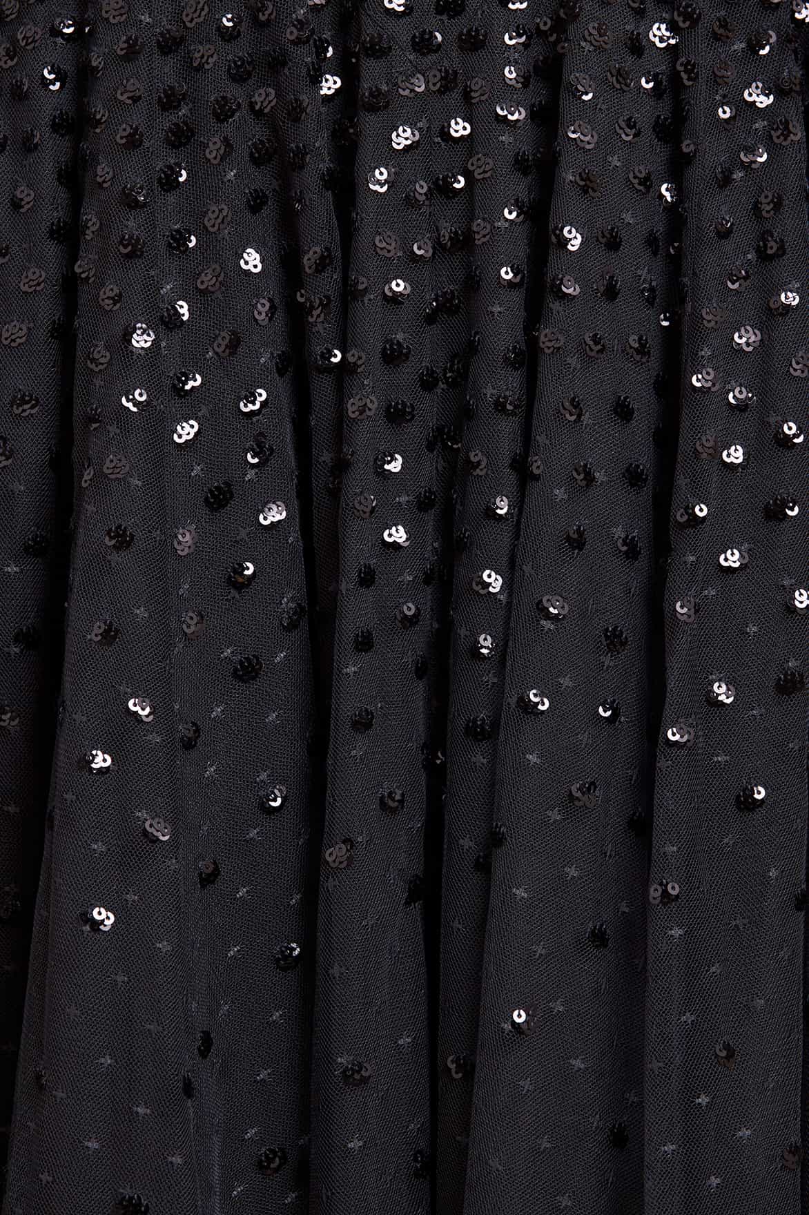 Sequin Cascade Cami Plunge Gown - Image 7