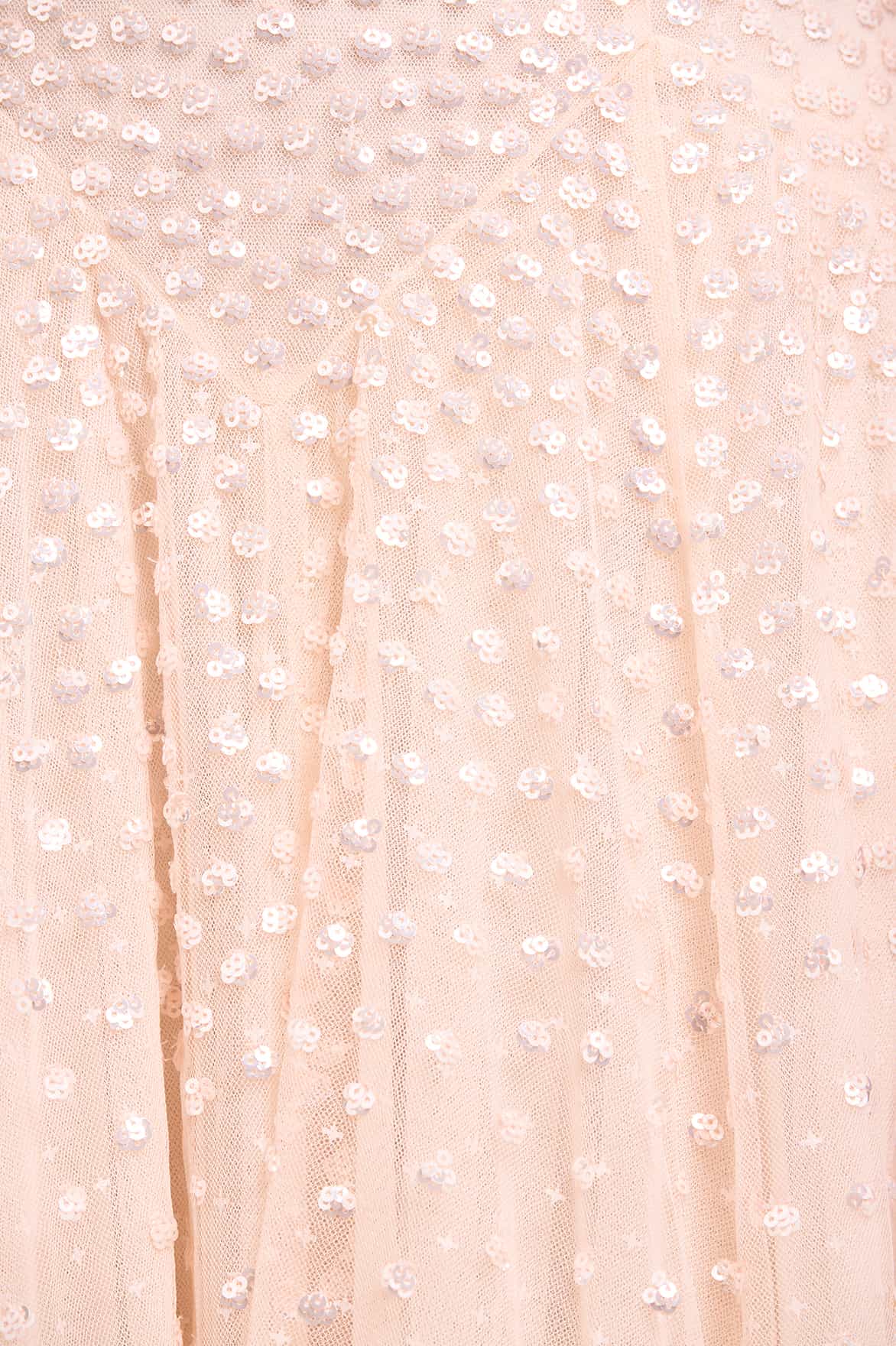 Sequin Cascade Cami Plunge Gown - Image 6