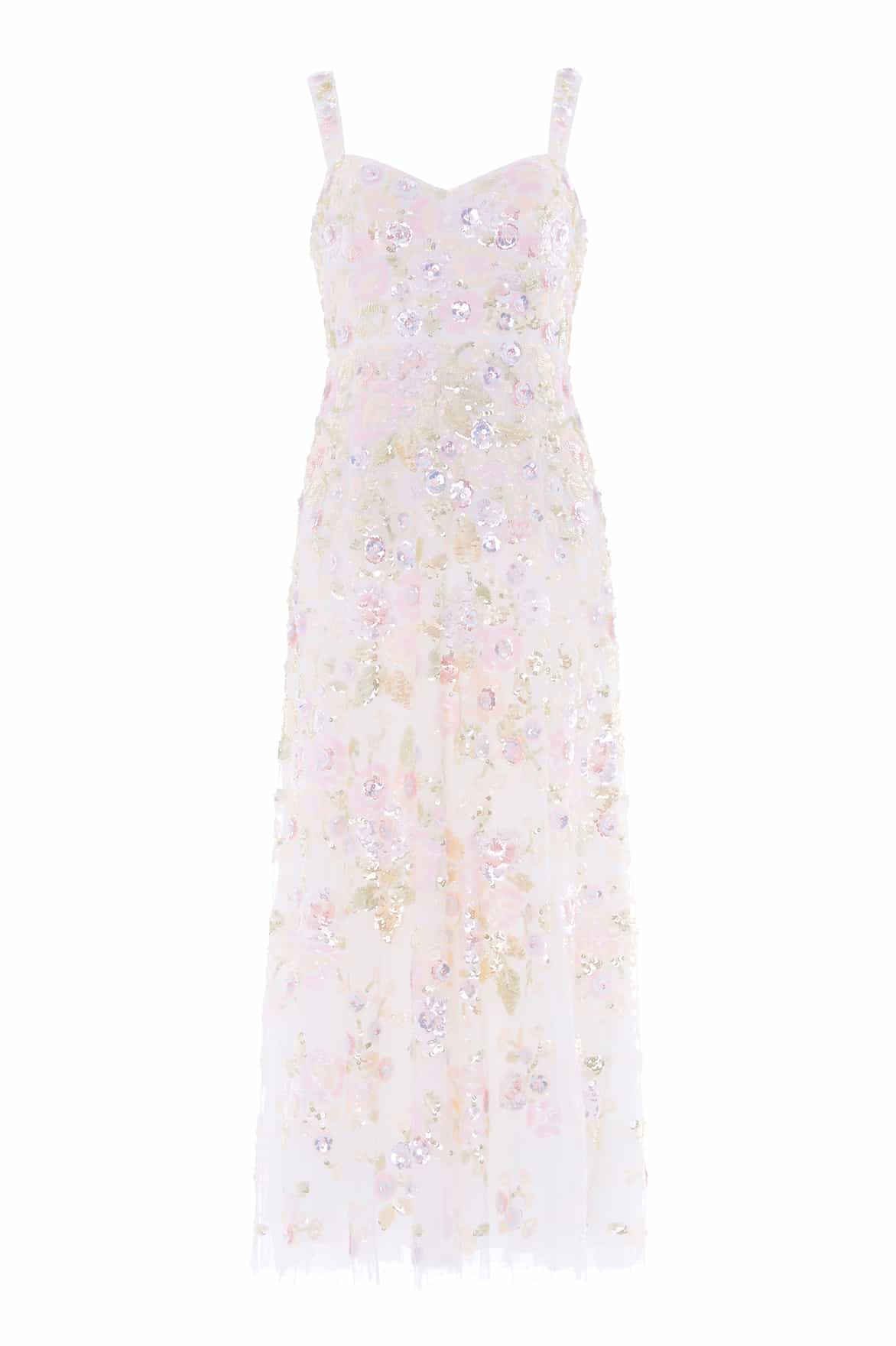 Sequin Paradise Sweetheart Ankle Gown - Image 2
