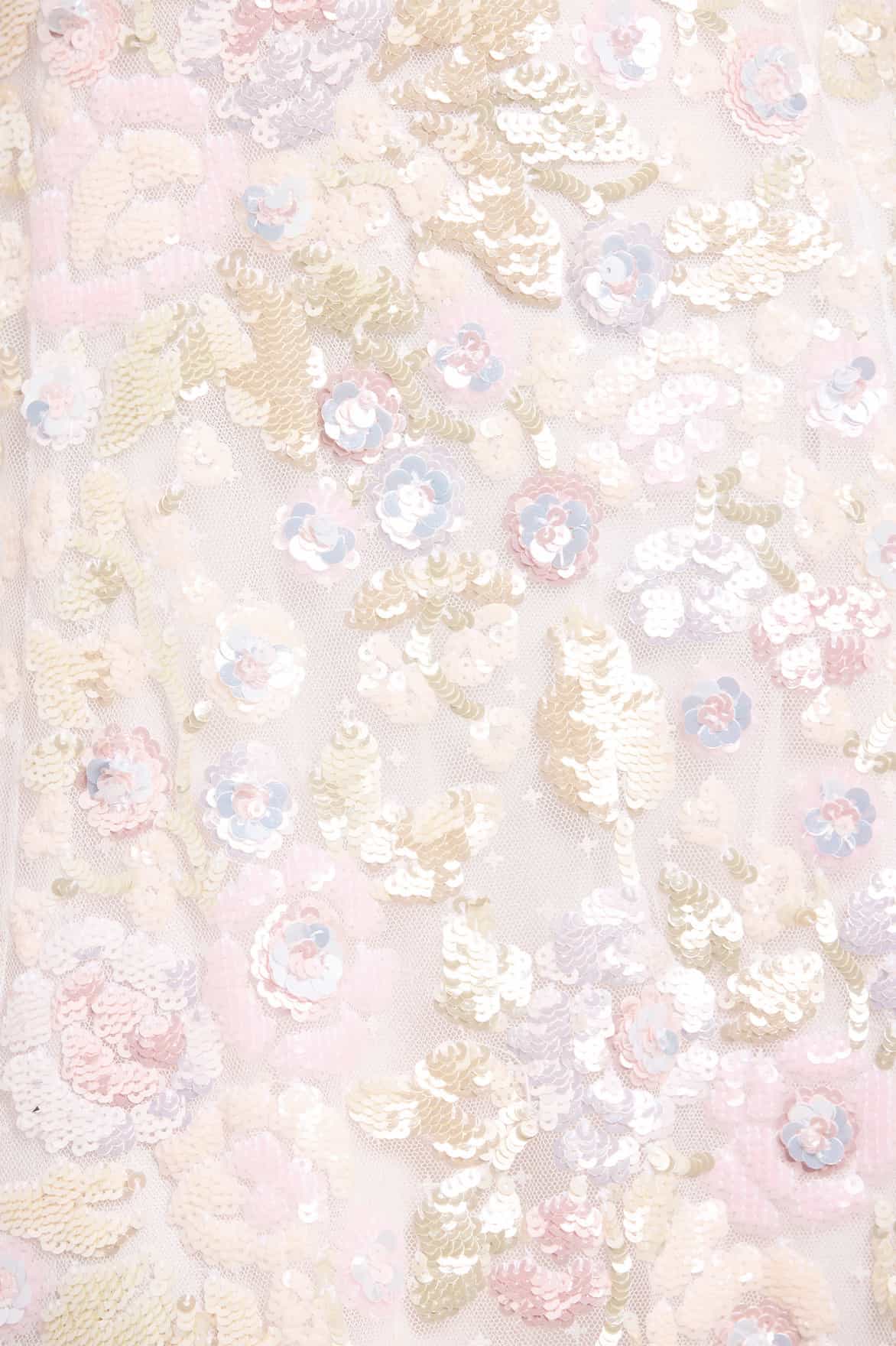 Sequin Paradise Sweetheart Ankle Gown - Image 4