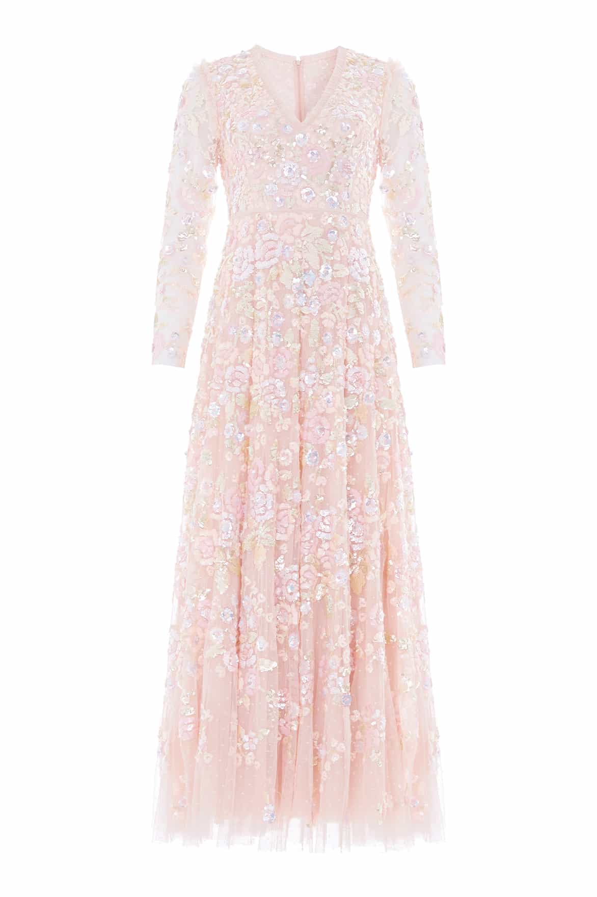 Sequin Paradise V-Neck Gown - Image 2