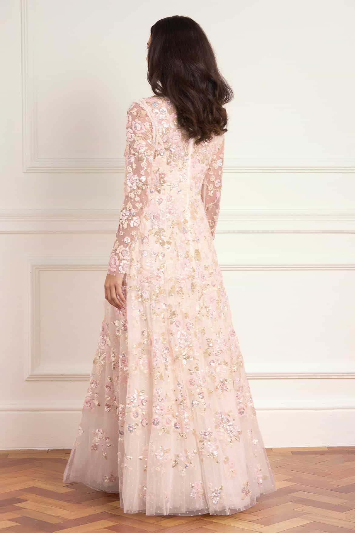 Sequin Paradise V-Neck Gown - Image 5