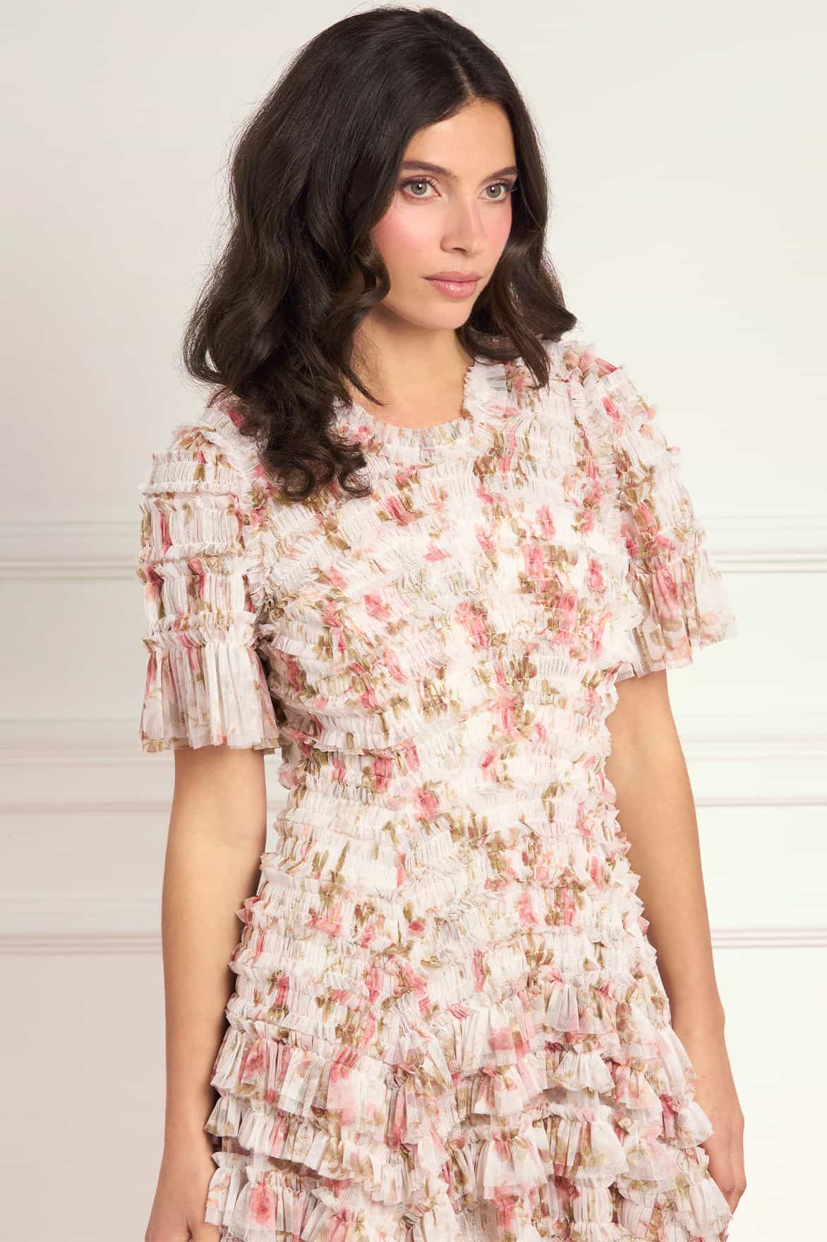 Summer's Rose Valentine Ruffle Gown - Image 3