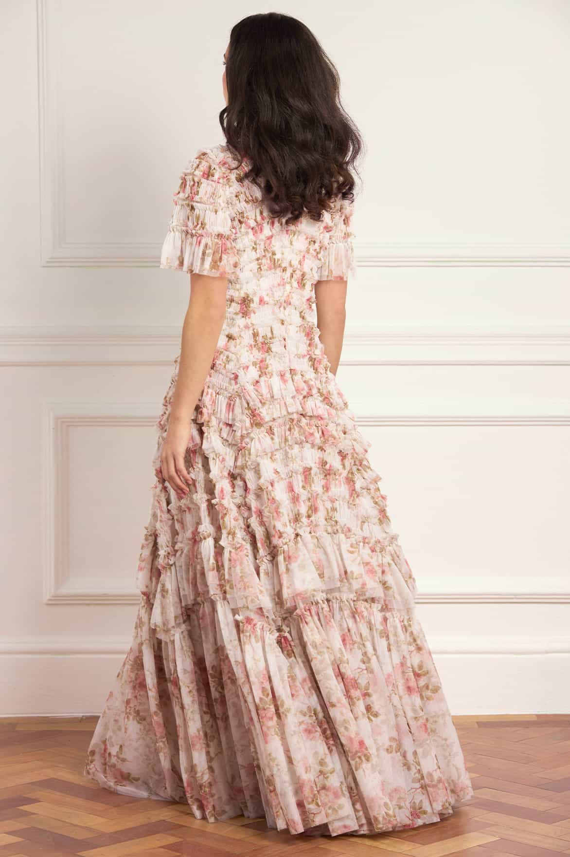 Summer's Rose Valentine Ruffle Gown - Image 5