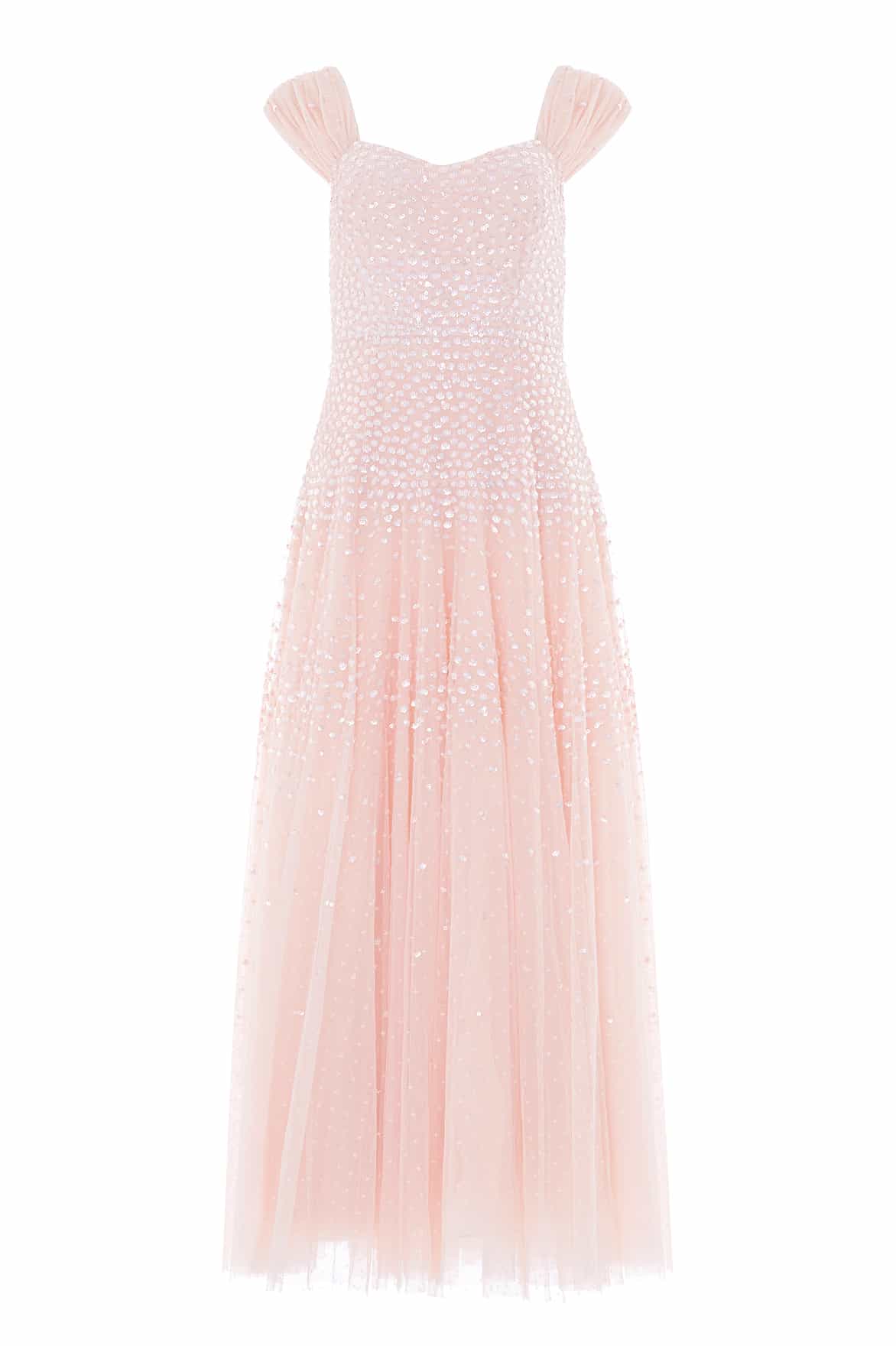 Sunrise Sequin Sweetheart Ankle Gown - Image 2
