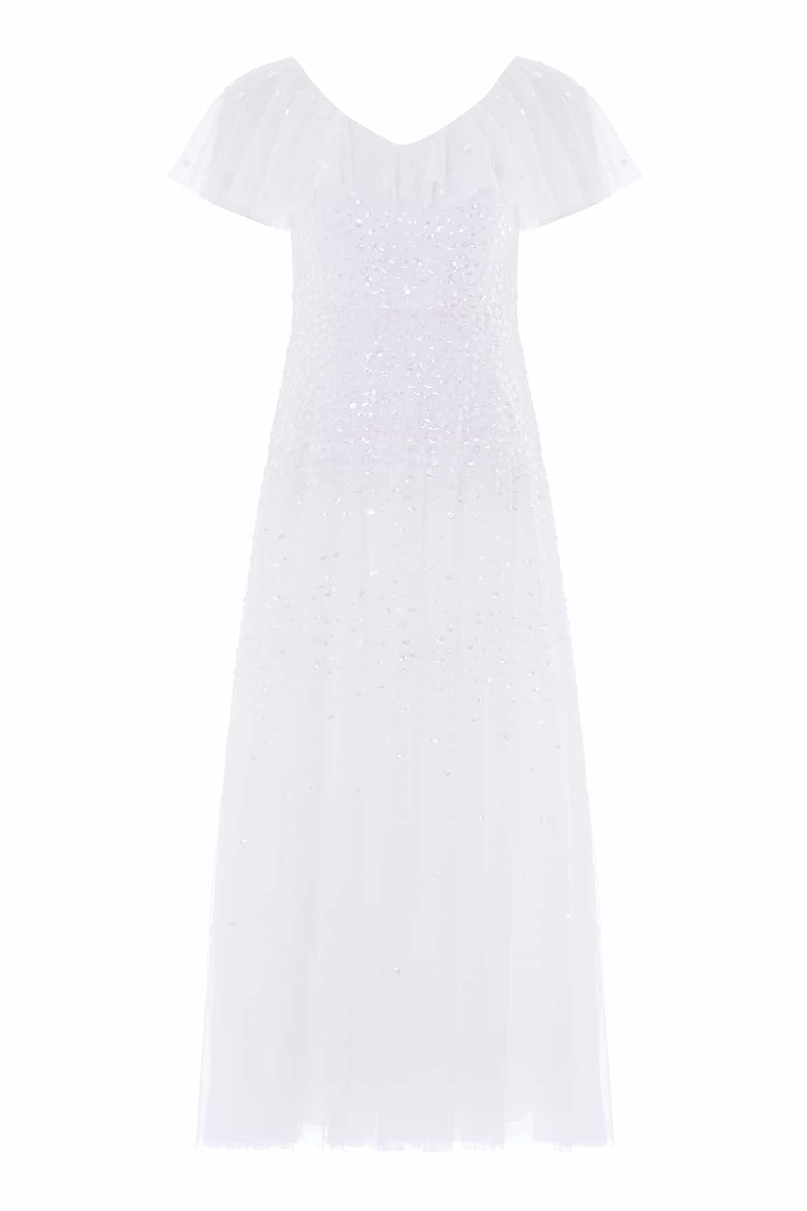 Sunrise Sequin V-Neck Ankle Gown - Image 3